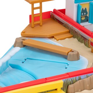 Foto 5 | Set De Juego Carry Case Beach Battle Pokémon Con Pikachu Jazwares - Venta Internacional.
