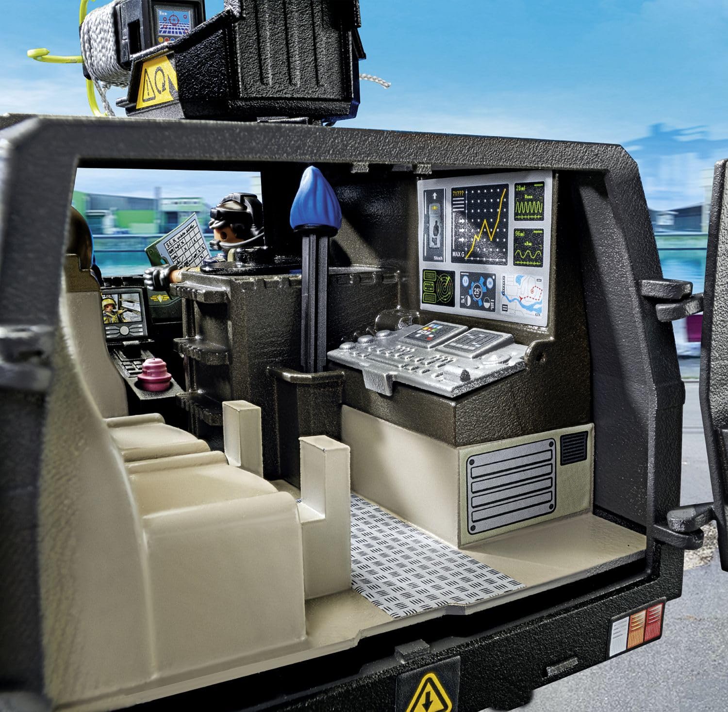 Foto 3 | Unidad Táctica Toy Playmobil, Vehículo Todo Terreno Con Camión Blindado - Venta Internacional.