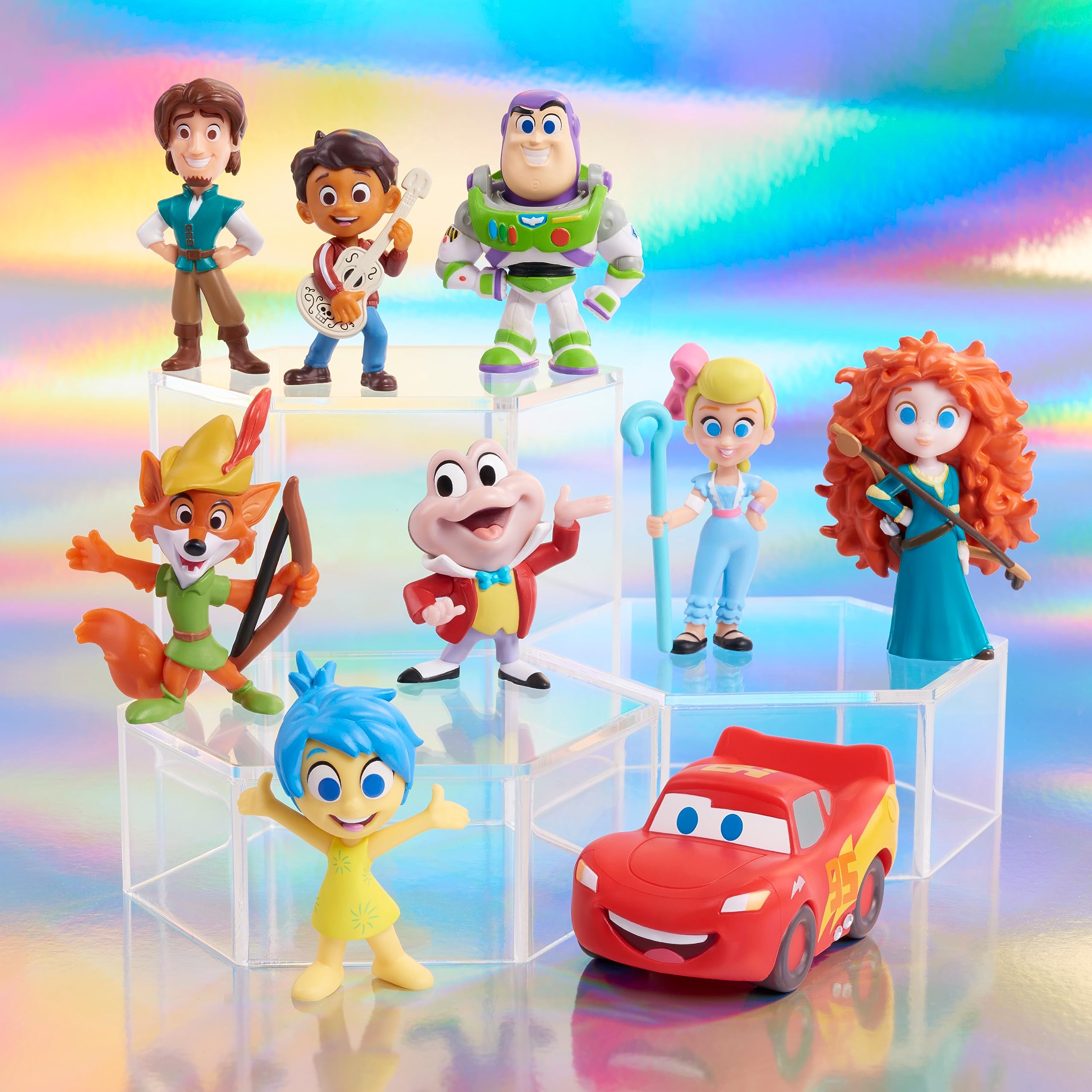 Foto 4 pulgar | Set De Figuras Just Play Disney 100 Years Of Spirited Adventures - Venta Internacional.
