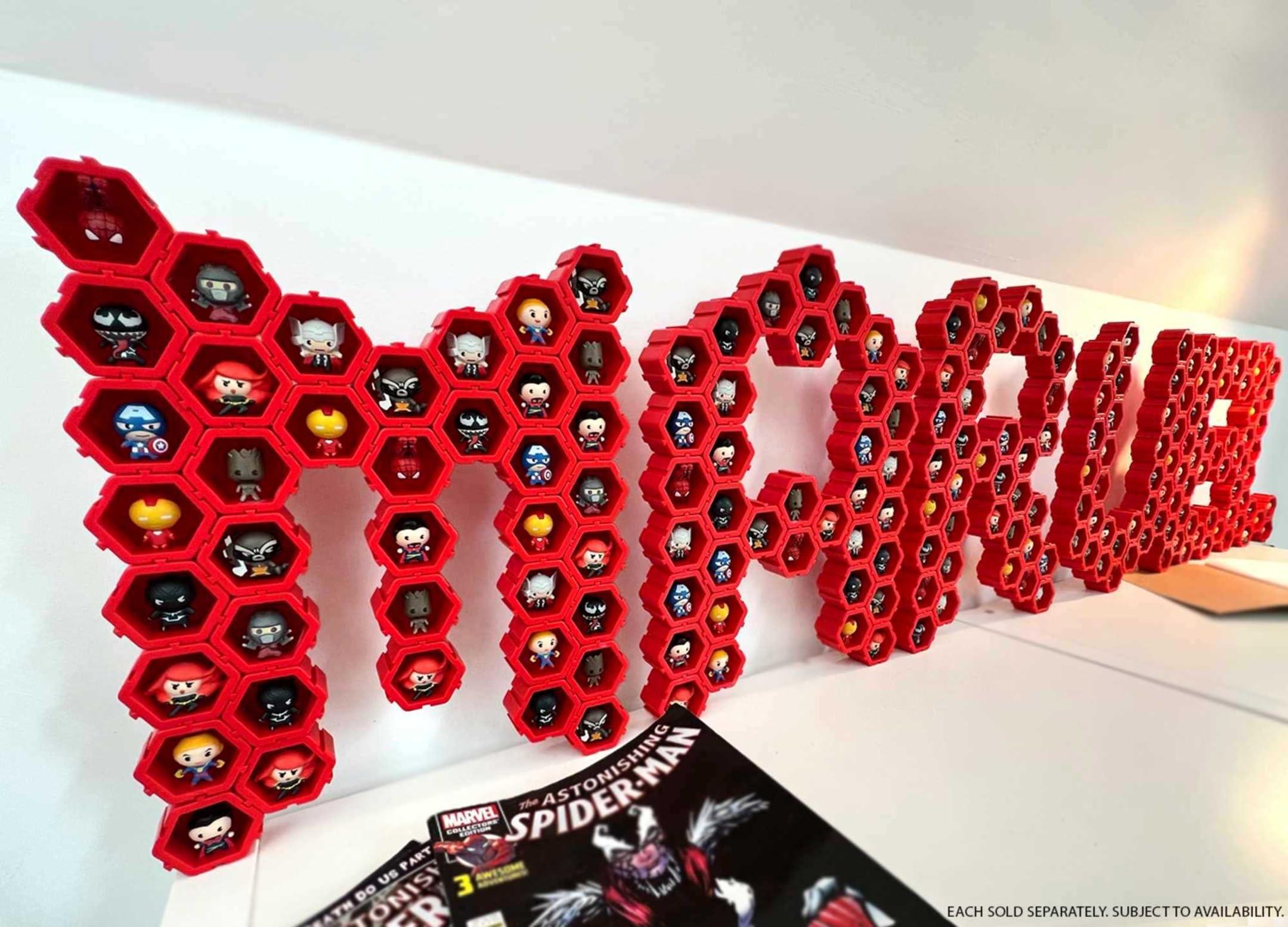 Foto 2 | Figuras Marvel Conectables Mattel Nano Pods De Juguete Coleccionables - Venta Internacional.