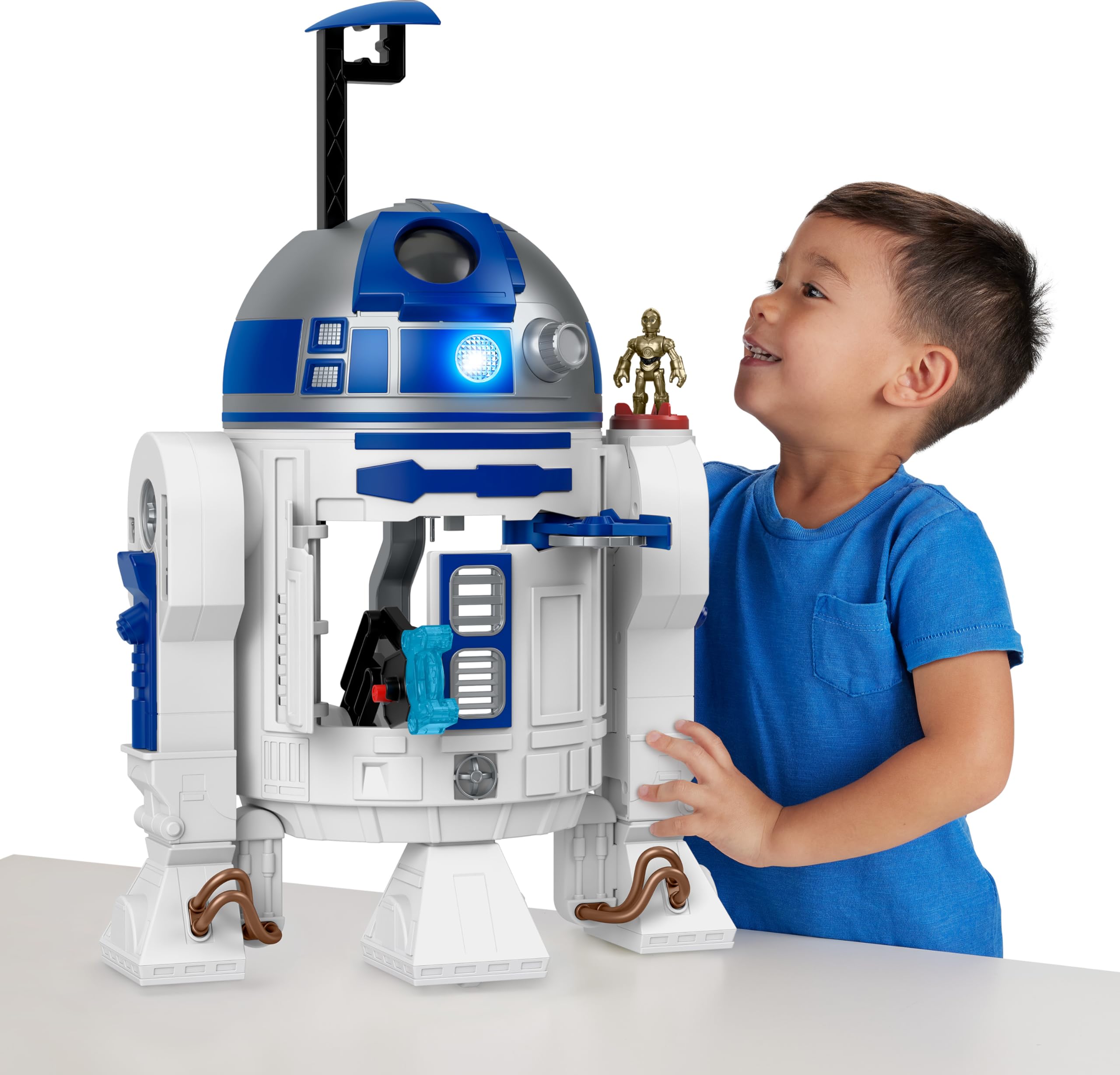 Foto 3 pulgar | Juguete Fisher-price Imaginext Star Wars R2-d2 Con Luces Para Niños Mayores De 3 Años - Venta Internacional.