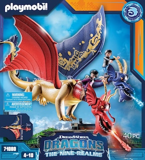 Foto 3 | Juguete Playmobil Dragons Nine Realms Wu, Wei Y Jun - Venta Internacional.