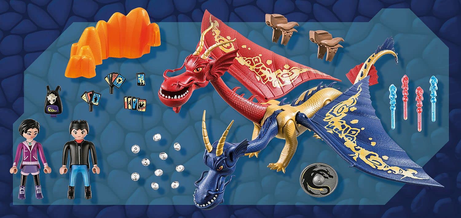 Foto 7 pulgar | Juguete Playmobil Dragons Nine Realms Wu, Wei Y Jun - Venta Internacional.