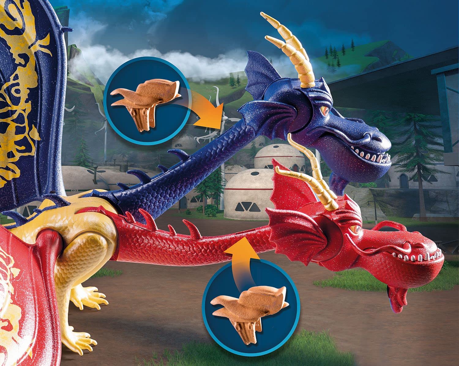 Foto 7 | Juguete Playmobil Dragons Nine Realms Wu, Wei Y Jun - Venta Internacional.