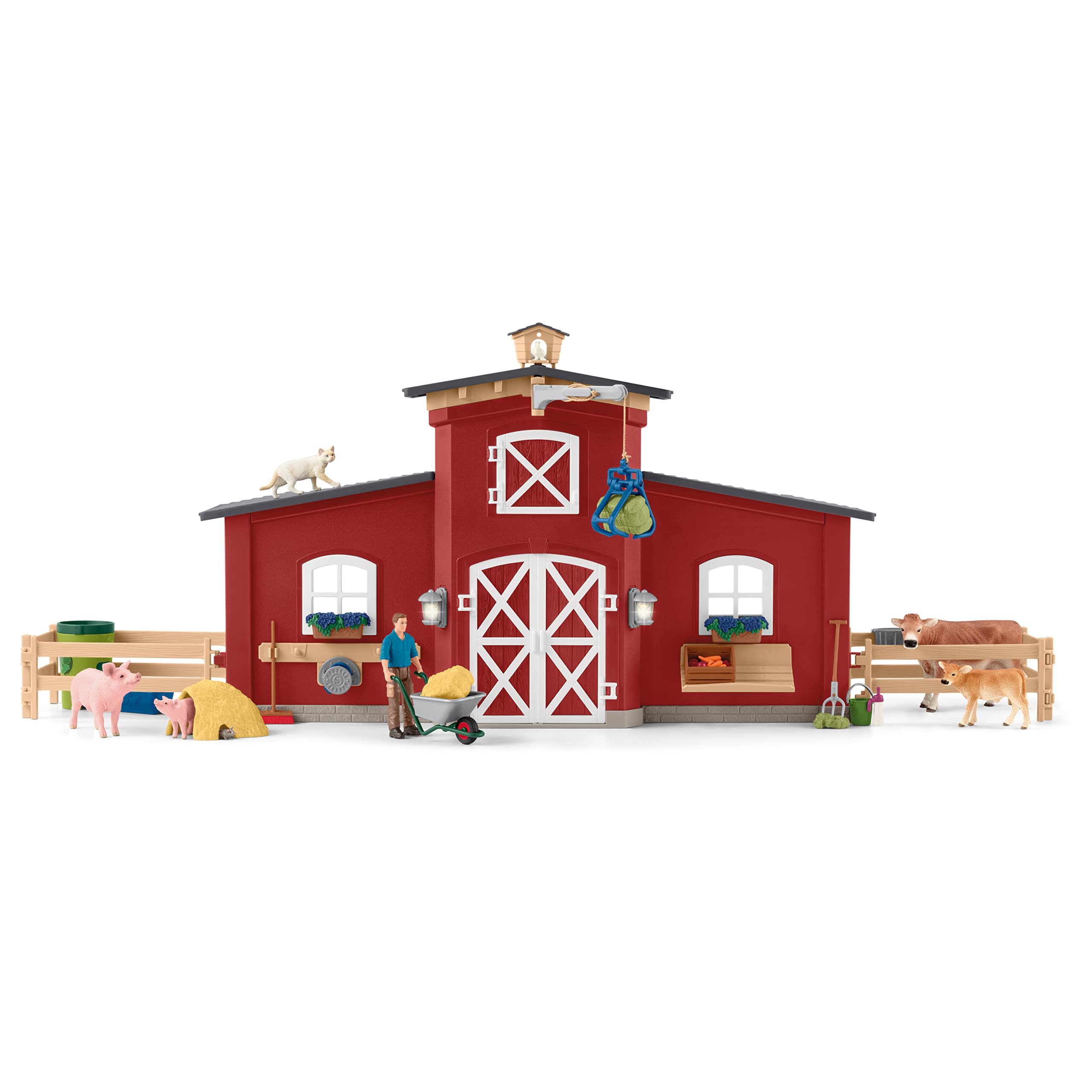 Foto 5 | Set De Juego Animal Farm Schleich Farm World, 92 Piezas, Para Niños A Partir De 3 Años - Venta Internacional.