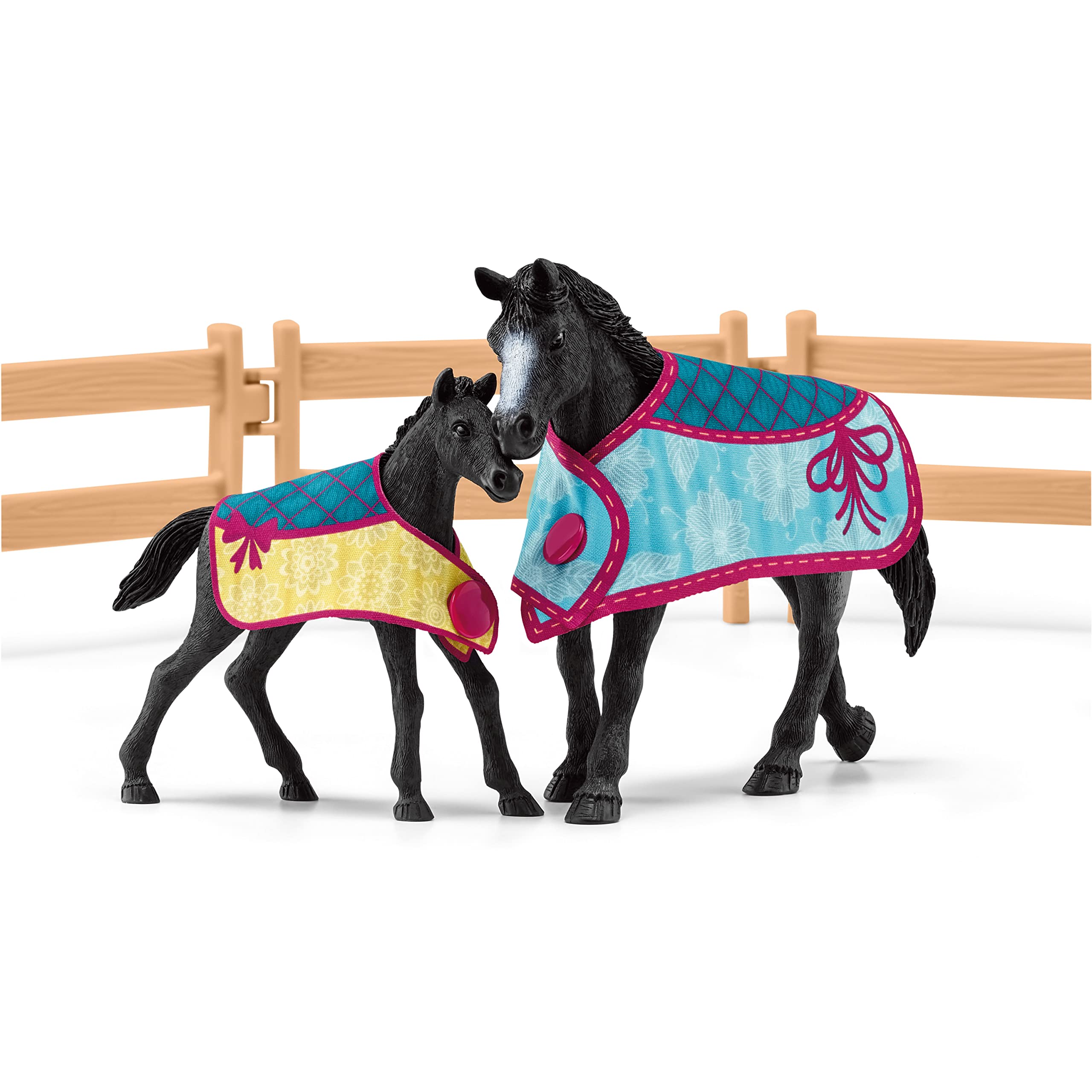 Foto 6 pulgar | Playset Schleich Horse Club Stall, 34 Piezas, Con Yegua Y Potro - Venta Internacional.
