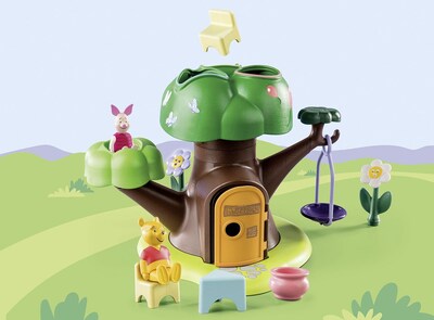 Foto 3 | Toy Playmobil 1.2.3 Y Disney Winnie's & Piglet's Tree House - Venta Internacional.