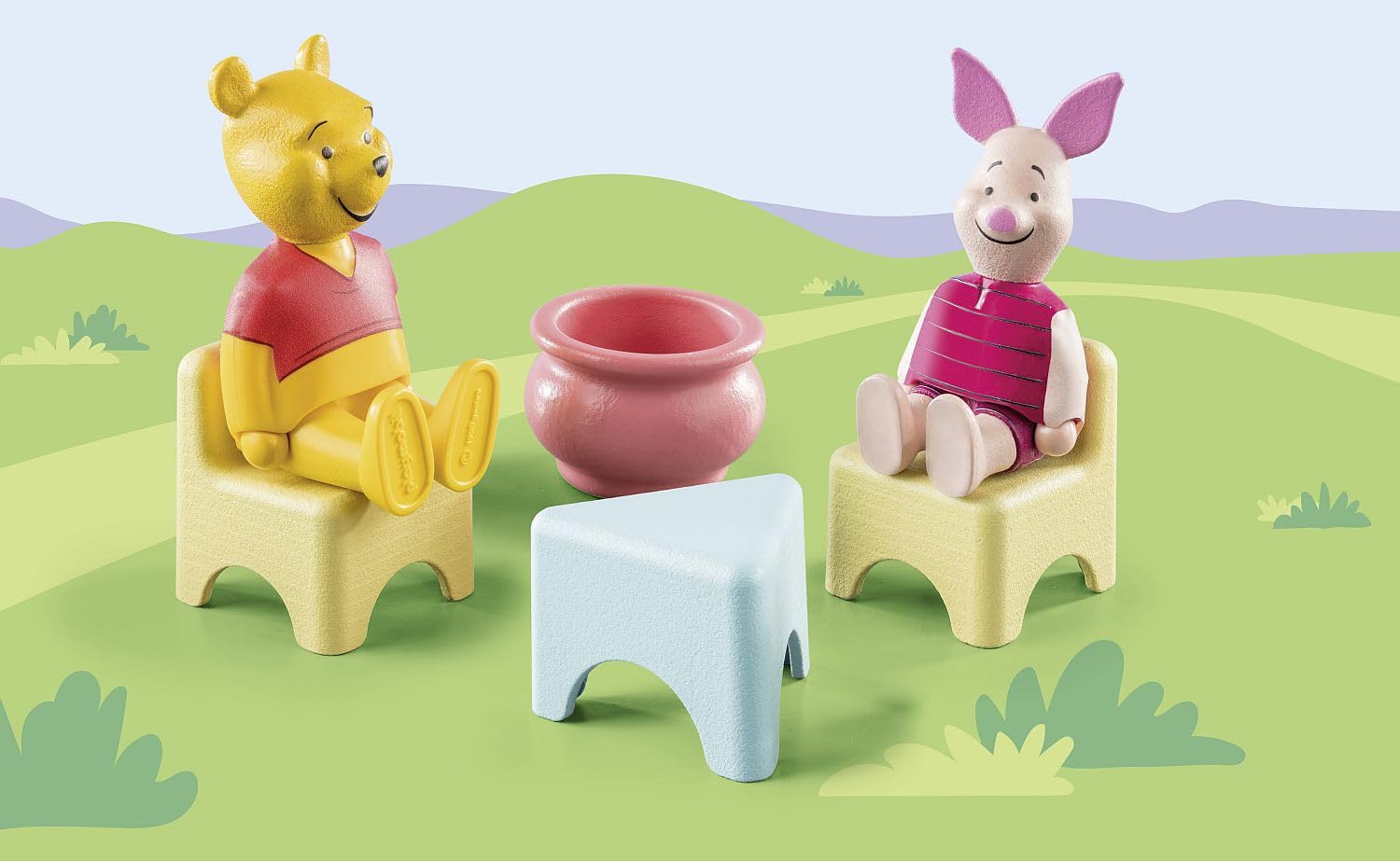Foto 7 pulgar | Toy Playmobil 1.2.3 Y Disney Winnie's & Piglet's Tree House - Venta Internacional.