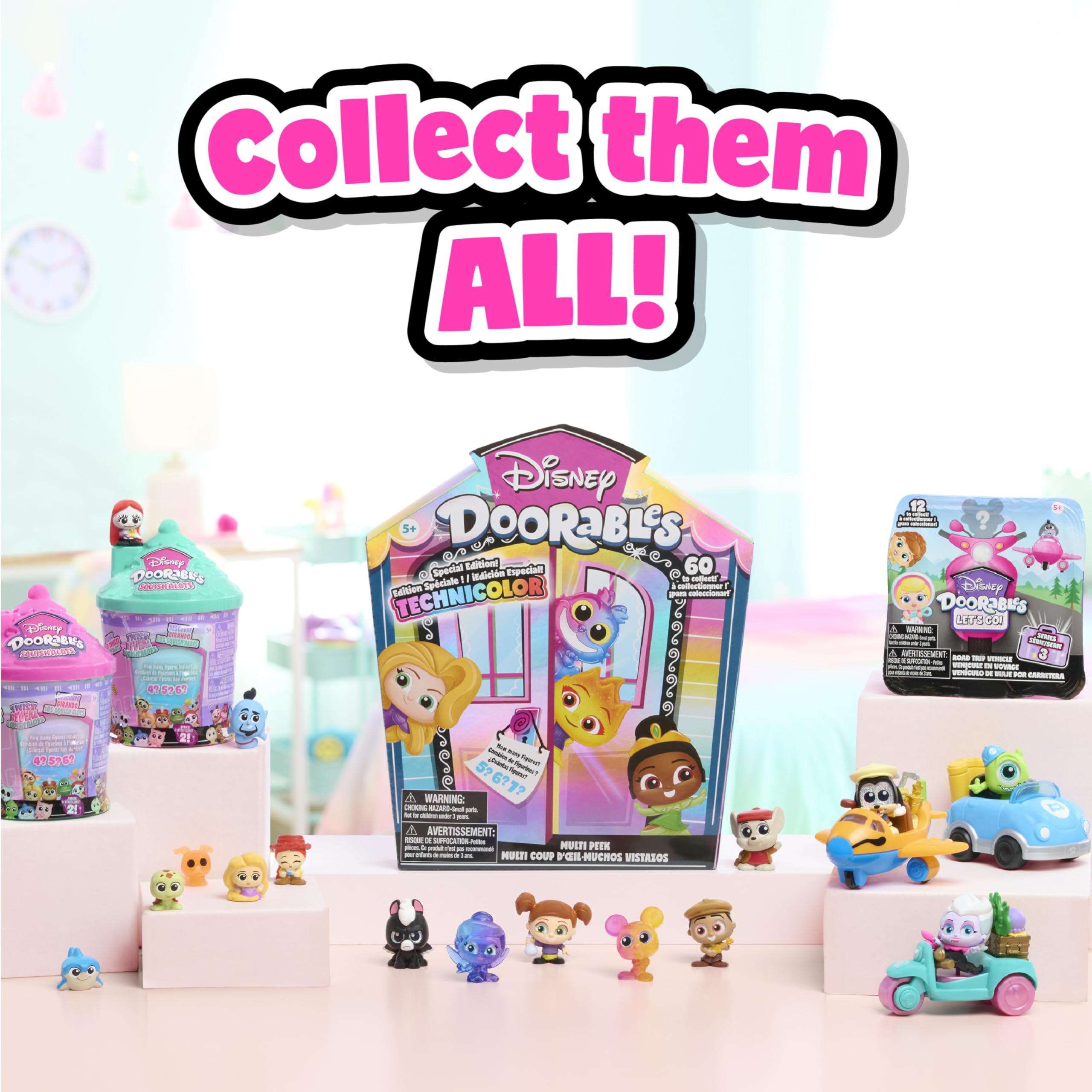 Foto 7 pulgar | Paquete Conjunto Let's Go Series 3 De Toy Disney Doorables Con 2 Figuras - Venta Internacional.