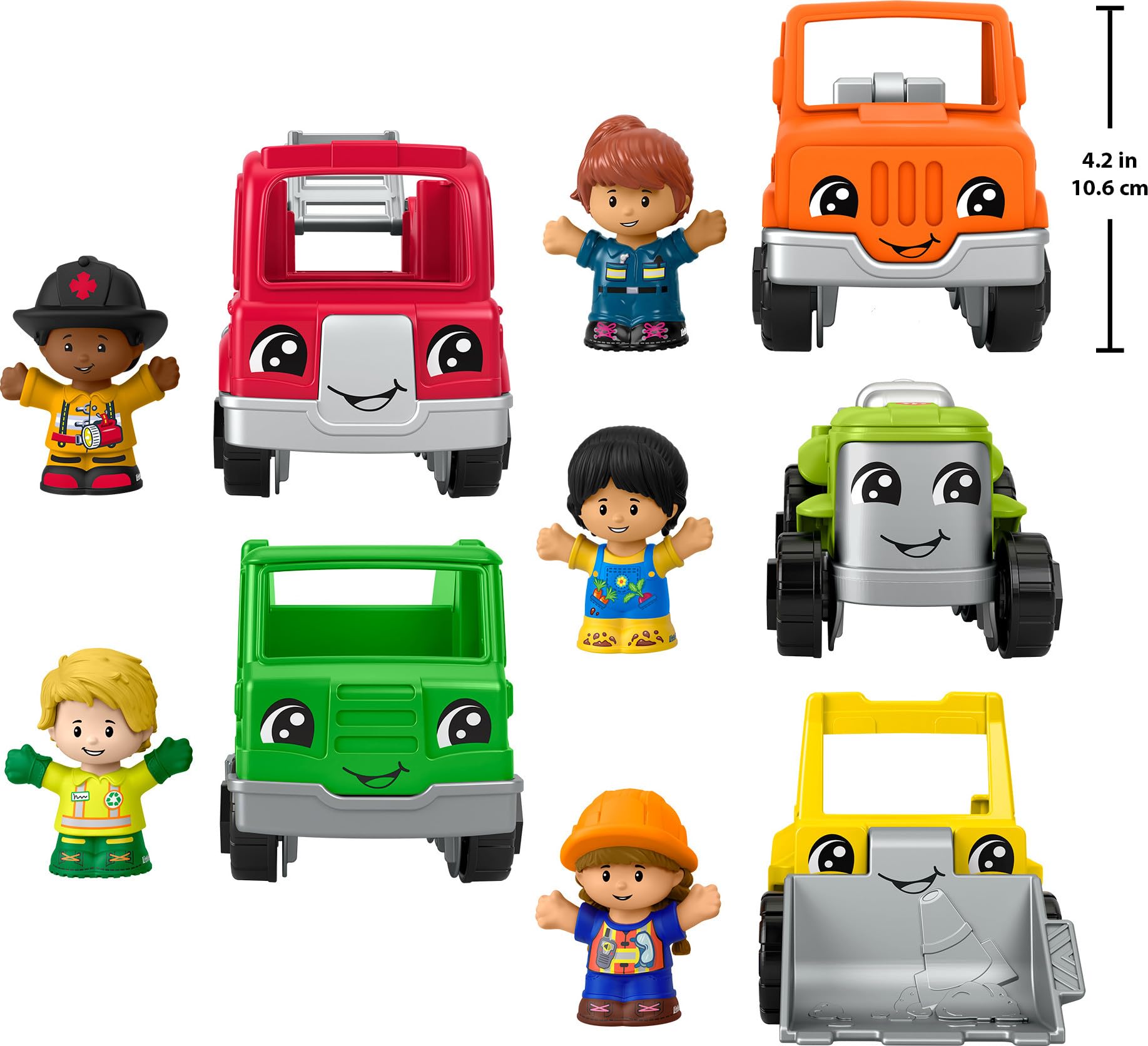 Foto 7 pulgar | Set De Juego Fisher-price Little People Con 10 Juguetes De 1 Año O Más - Venta Internacional.