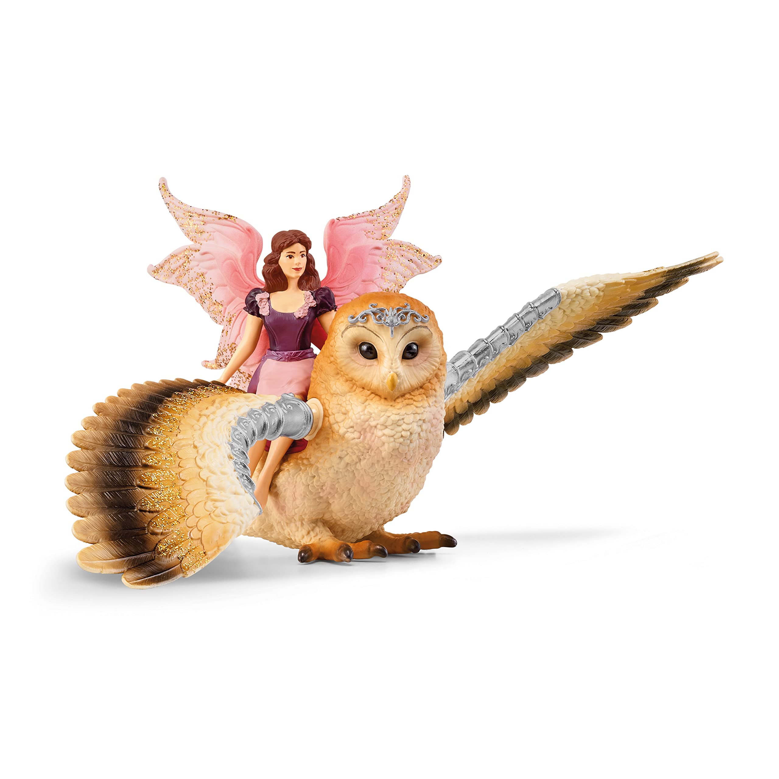 Foto 4 pulgar | Set De Juego De Juguete Schleich Bayala Flying Fairy Con Glam Owl Para Niños De 5 A 12 Años - Venta Internacional.
