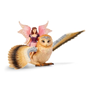 Foto 3 | Set De Juego De Juguete Schleich Bayala Flying Fairy Con Glam Owl Para Niños De 5 A 12 Años - Venta Internacional.