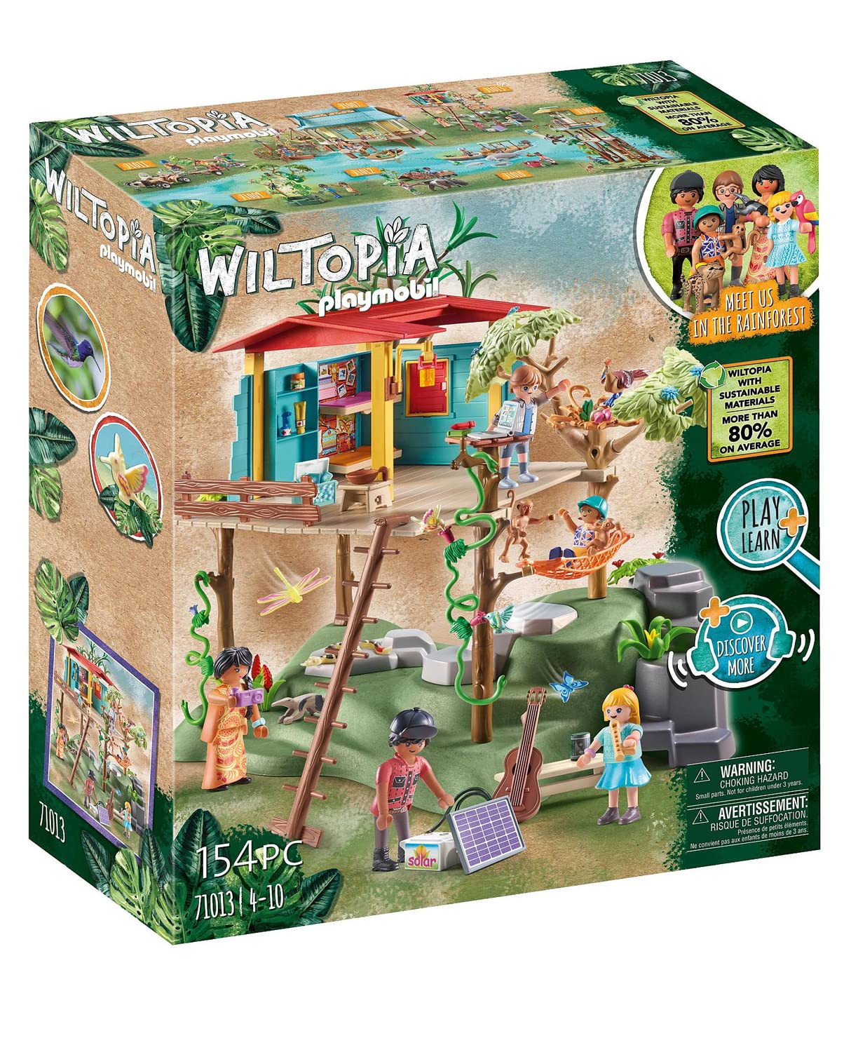 Foto 2 pulgar | Casa En El Árbol Genealógico Wiltopia De Playmobil - Venta Internacional.