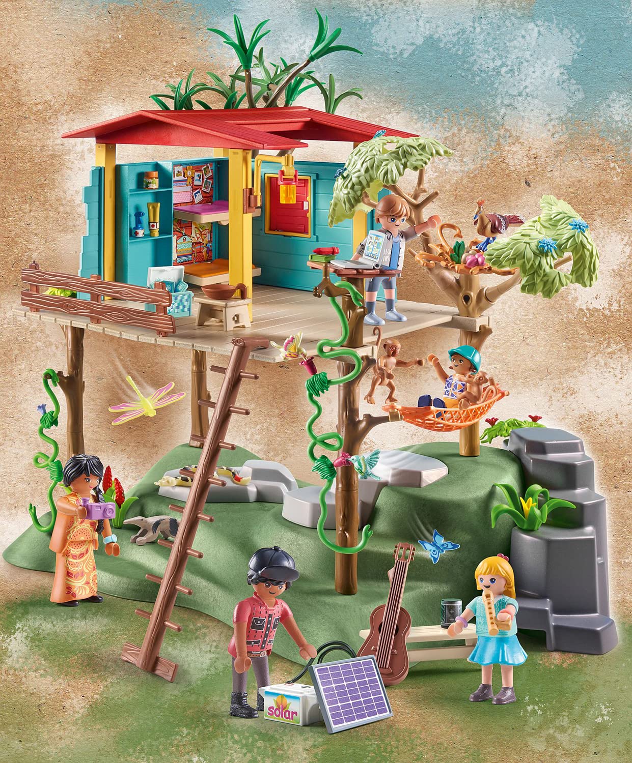 Foto 3 pulgar | Casa En El Árbol Genealógico Wiltopia De Playmobil - Venta Internacional.