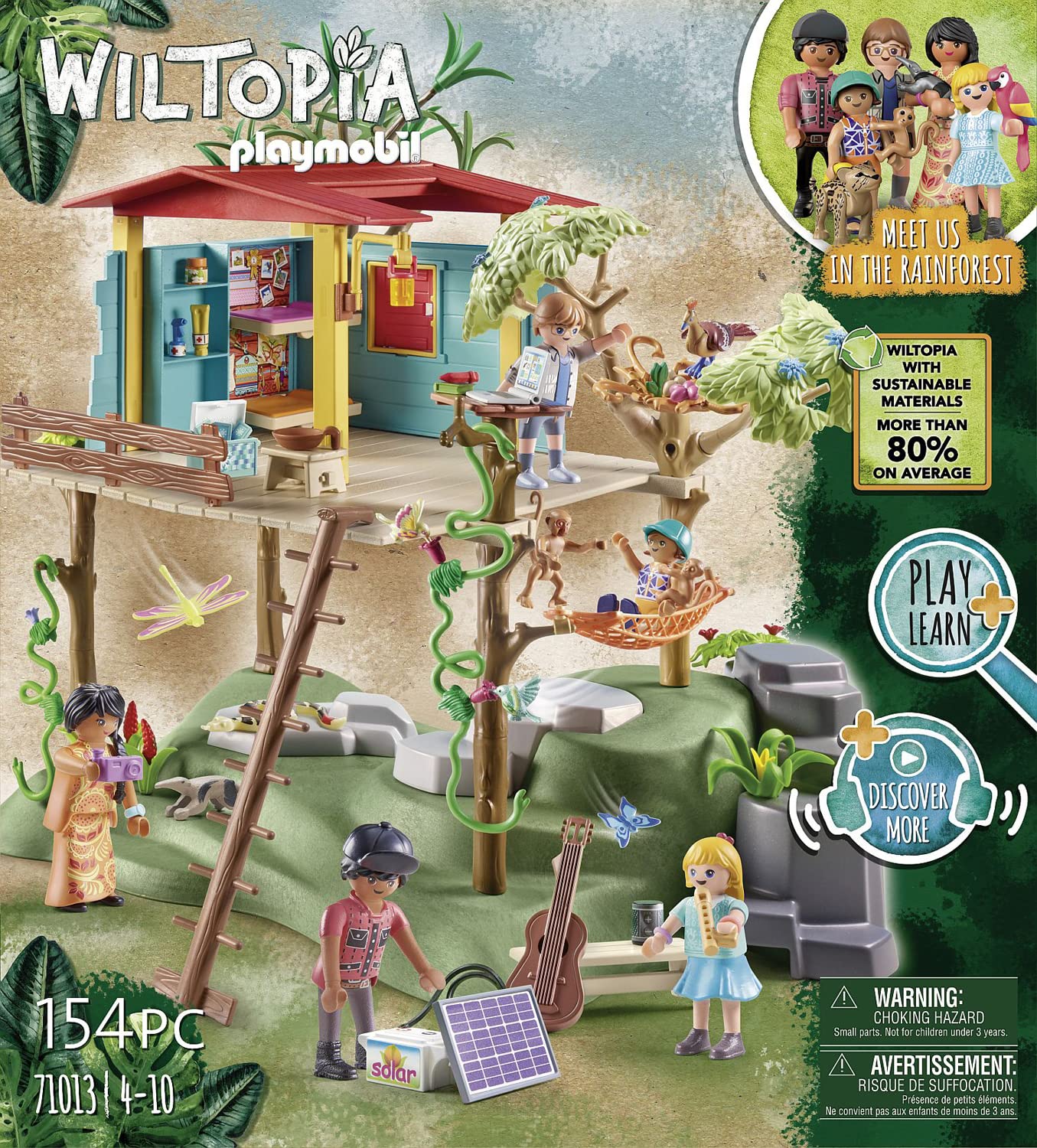 Foto 4 pulgar | Casa En El Árbol Genealógico Wiltopia De Playmobil - Venta Internacional.