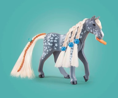 Foto 7 | Puesto De Caballos De Juguete Playmobil Horses Of Waterfall Con Amelia - Venta Internacional.