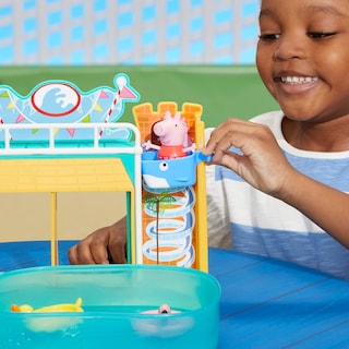 Foto 4 | Playset Peppa Pig Peppa's Waterpark Con 2 Figuras De Más De 3 Años - Venta Internacional.