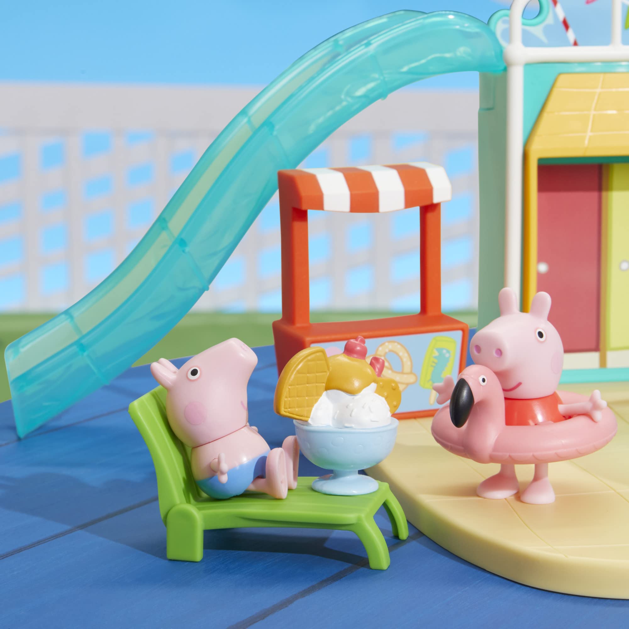 Foto 8 pulgar | Playset Peppa Pig Peppa's Waterpark Con 2 Figuras De Más De 3 Años - Venta Internacional.