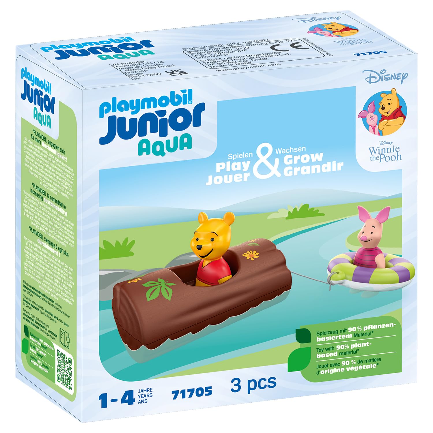 Foto 3 pulgar | Toy Playmobil Junior Y Disney Winnie The Pooh Water Adventure - Venta Internacional.