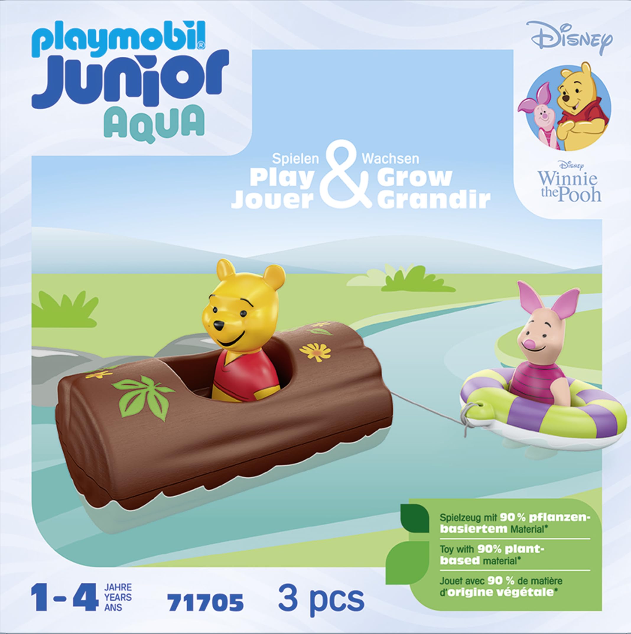 Foto 5 pulgar | Toy Playmobil Junior Y Disney Winnie The Pooh Water Adventure - Venta Internacional.