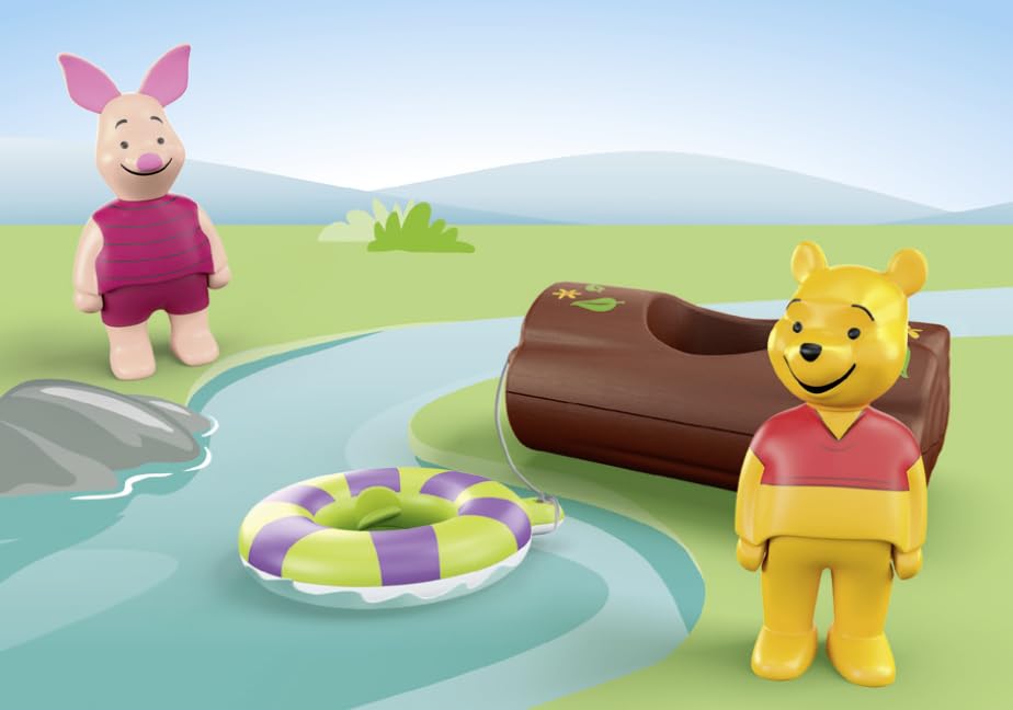Foto 7 pulgar | Toy Playmobil Junior Y Disney Winnie The Pooh Water Adventure - Venta Internacional.