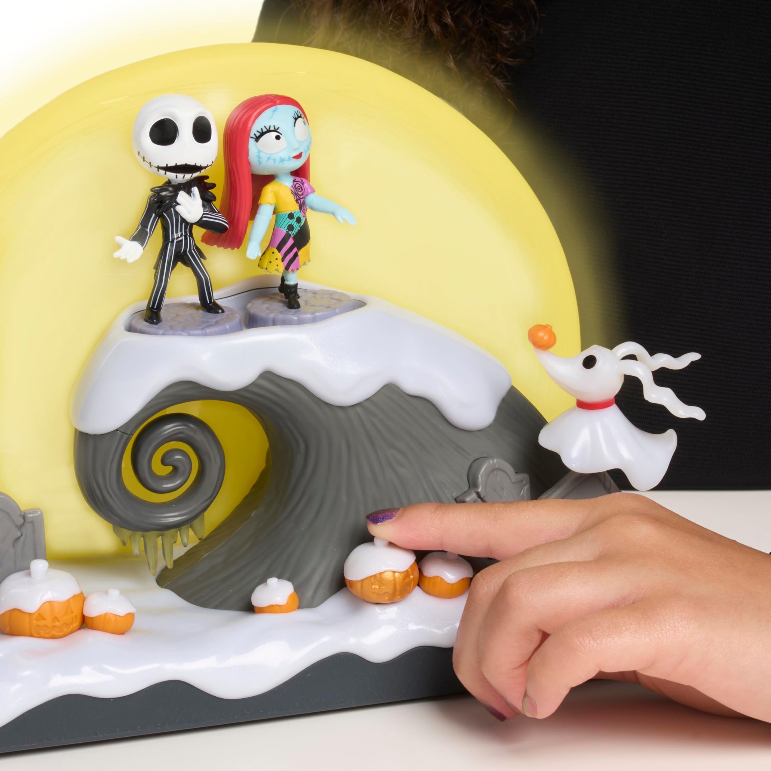 Foto 6 pulgar | Mostrar Just Play Disney La Pesadilla Anterior De Tim Burton - Venta Internacional.