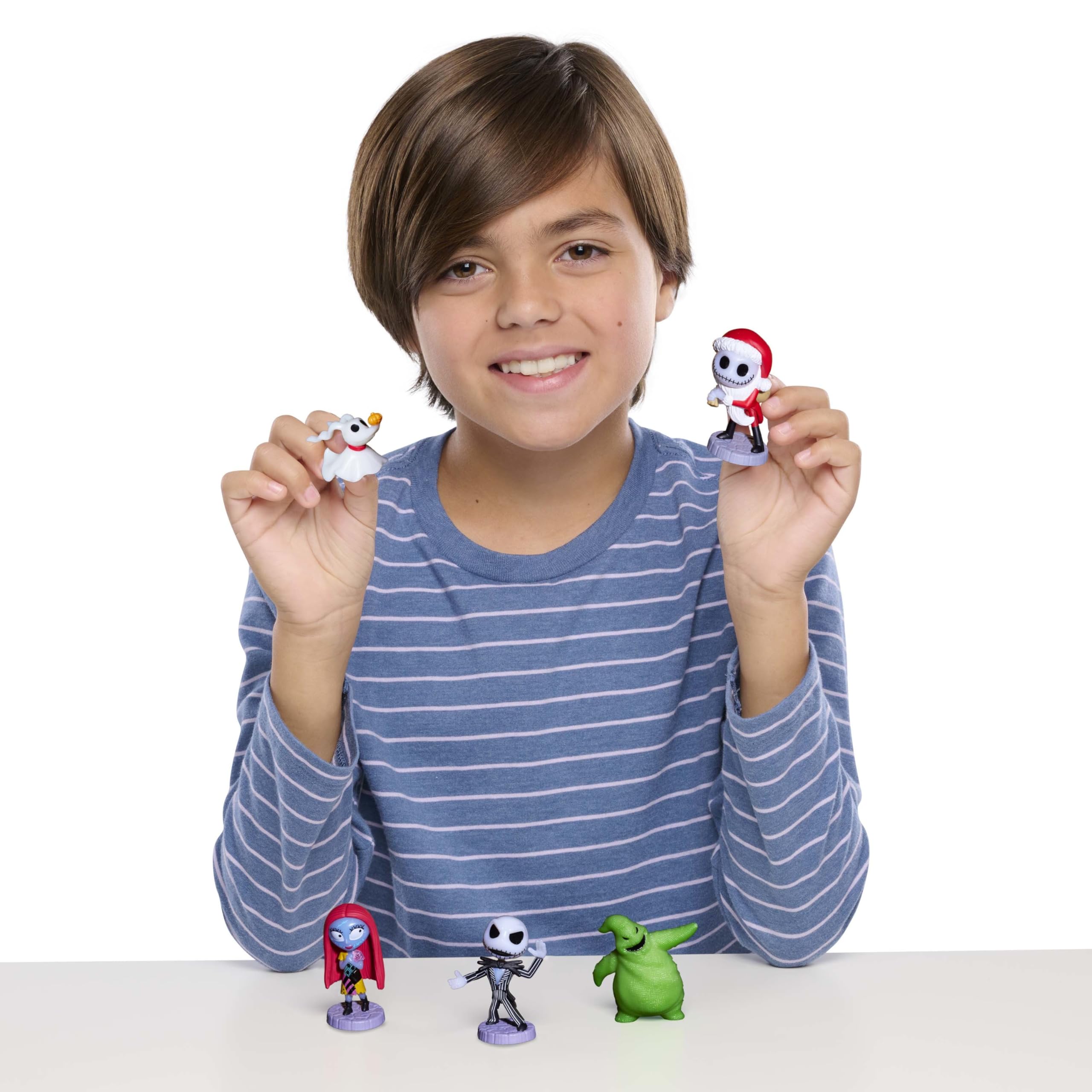 Foto 3 pulgar | Set De Figuras Coleccionables Just Play Disney Nightmare Before Christmas - Venta Internacional.
