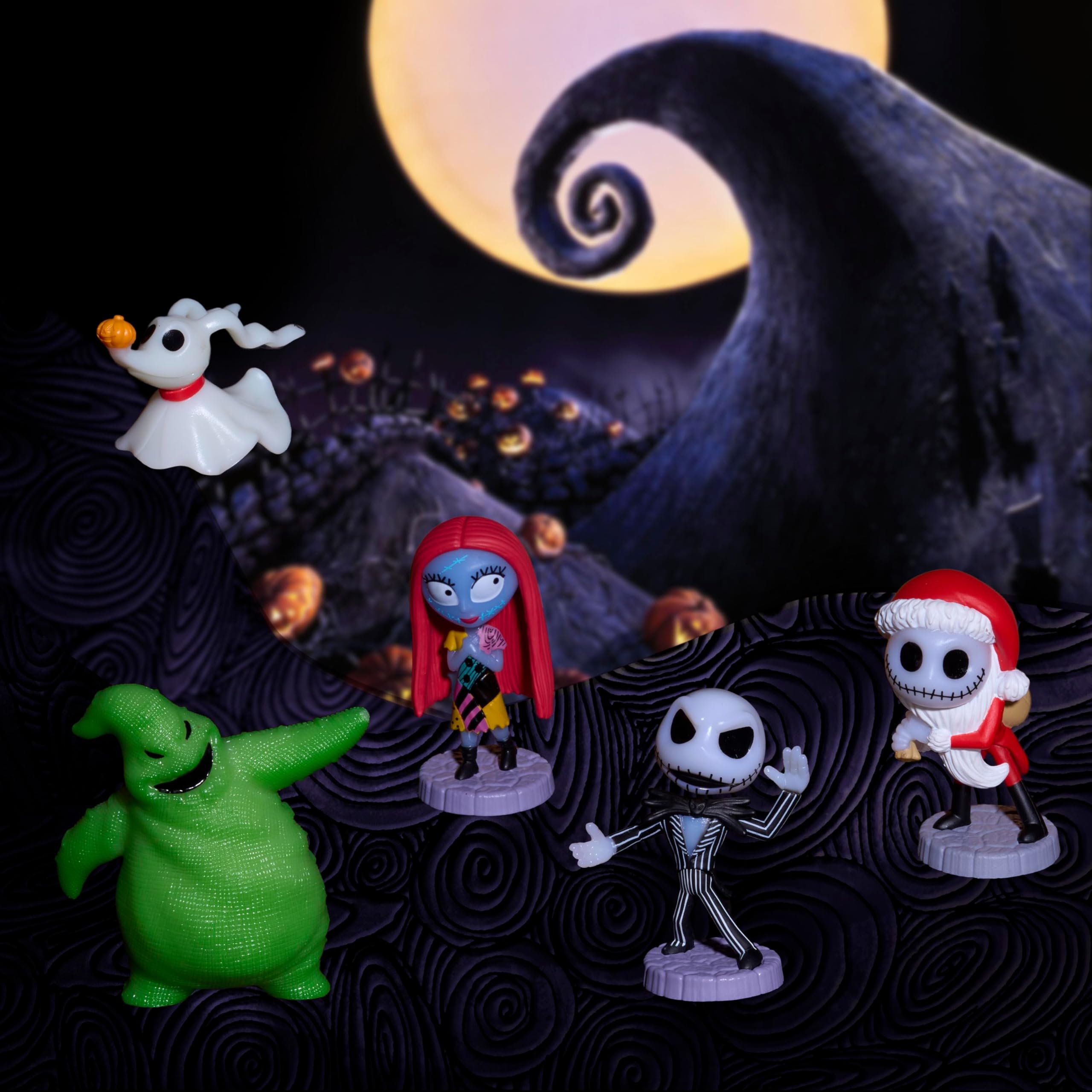 Foto 6 pulgar | Set De Figuras Coleccionables Just Play Disney Nightmare Before Christmas - Venta Internacional.