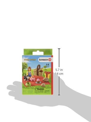 Foto 4 pulgar | Juego De Juguetes Schleich Farm World Farm Animal Birthday Picnic, 10 Unidades - Venta Internacional.