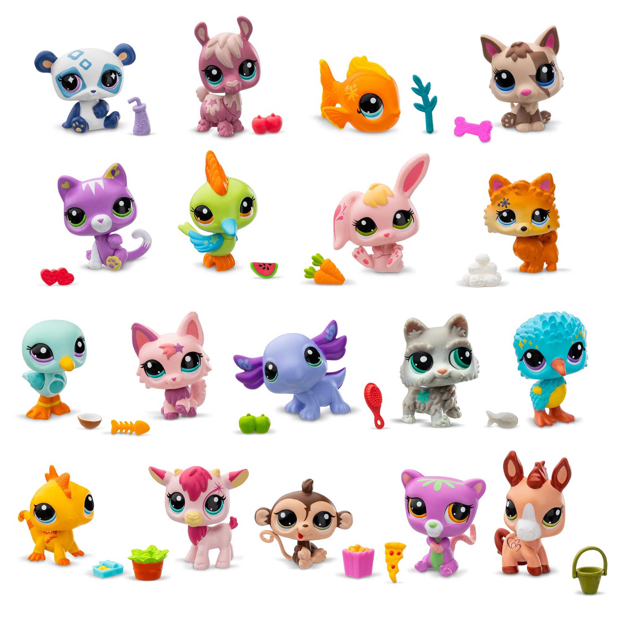 Foto 3 pulgar | Expositor Sorpresa Para Mascotas Toy Littlest Pet Shop Con 18 Mascotas Lps Gen 7 - Venta Internacional.