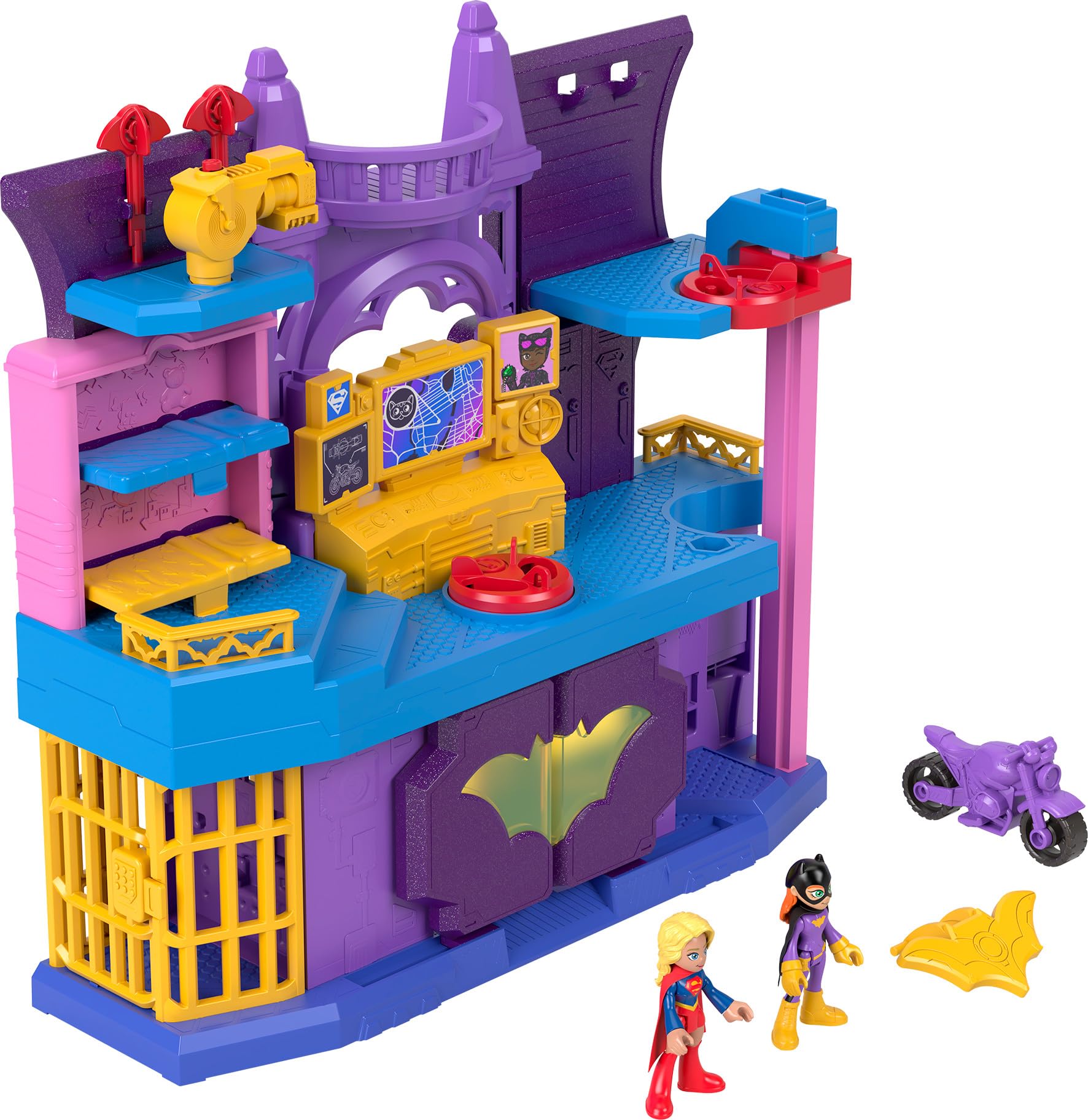 Foto 1 | Set De Juego Fisher-price Imaginext Dc Super Friends Batgirl 3+y - Venta Internacional.