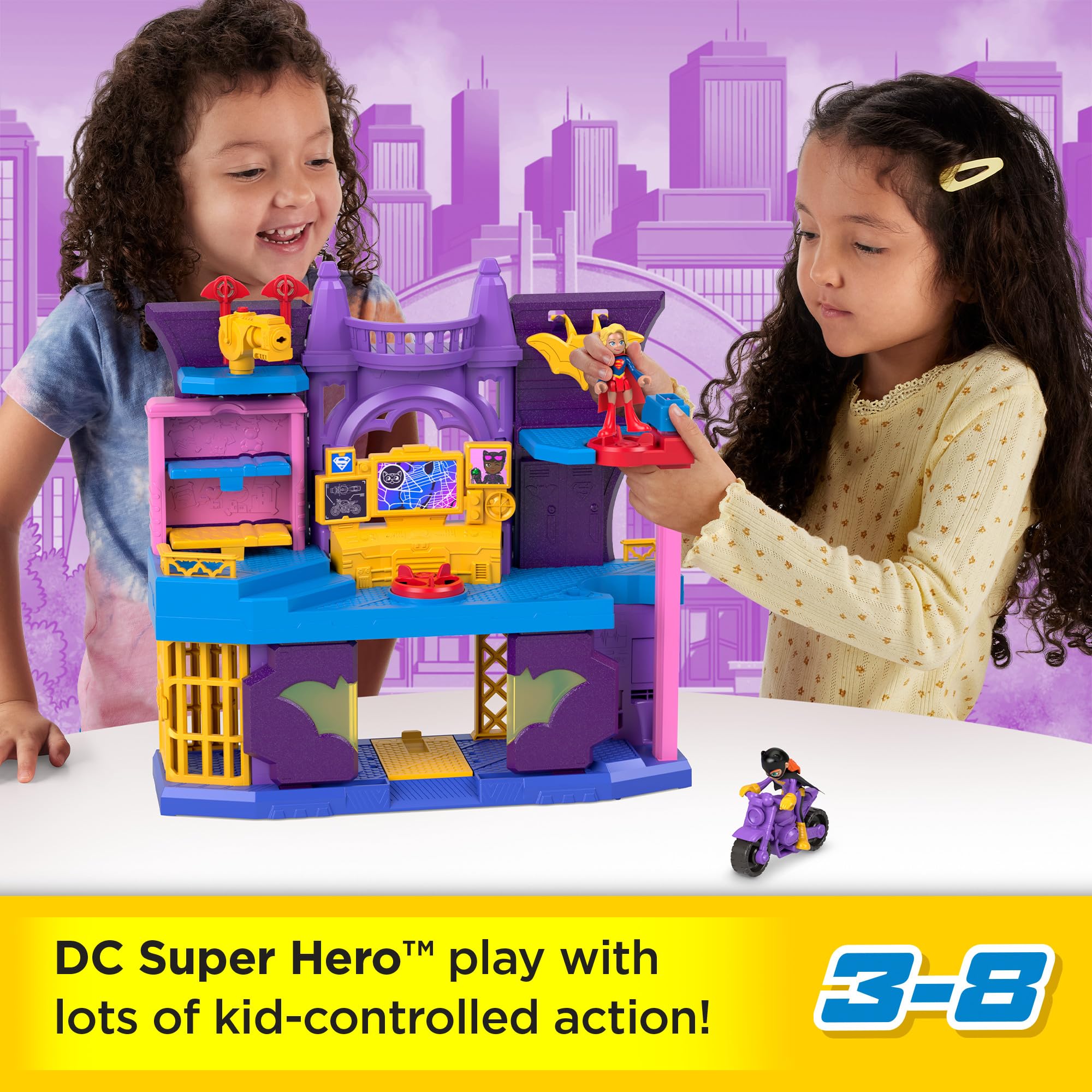 Foto 3 pulgar | Set De Juego Fisher-price Imaginext Dc Super Friends Batgirl 3+y - Venta Internacional.