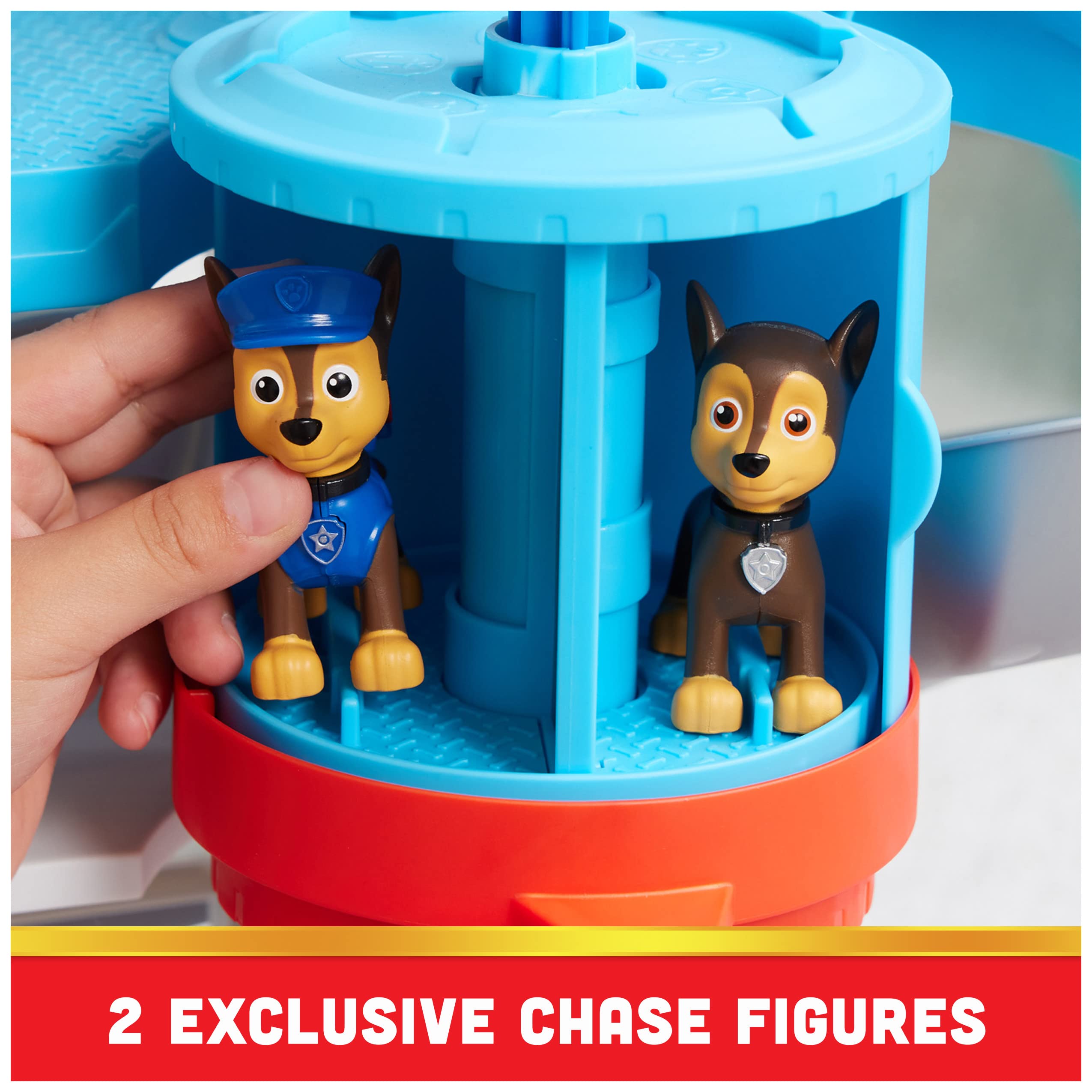 Foto 4 pulgar | Playset Paw Patrol Lookout Tower Con Lanzador De Coches De Juguete Y 2 Chase - Venta Internacional.