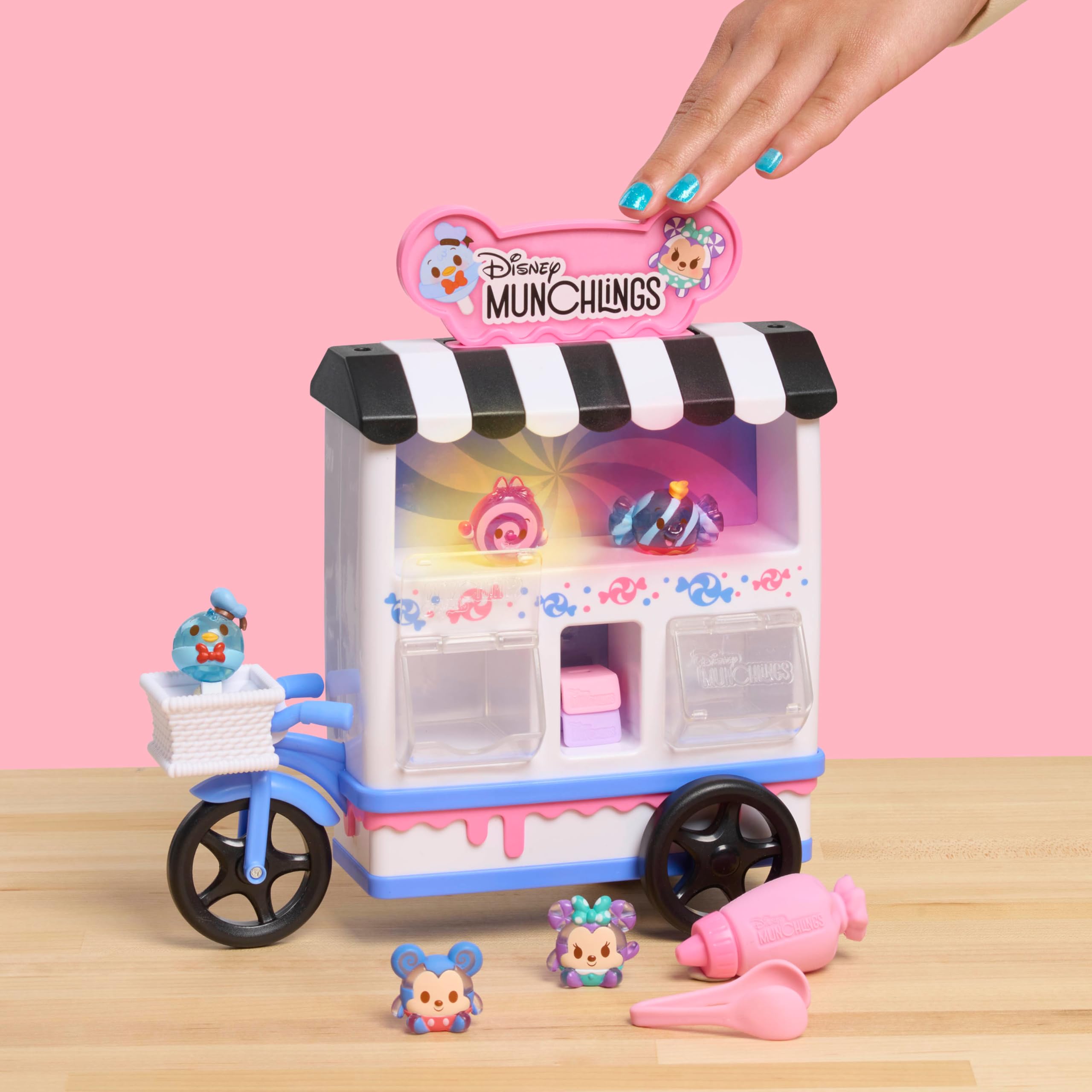 Foto 4 pulgar | Carrito De Caramelos Toy Just Play Disney Munchlings Con 13 Figuras Para Más De 3 - Venta Internacional.