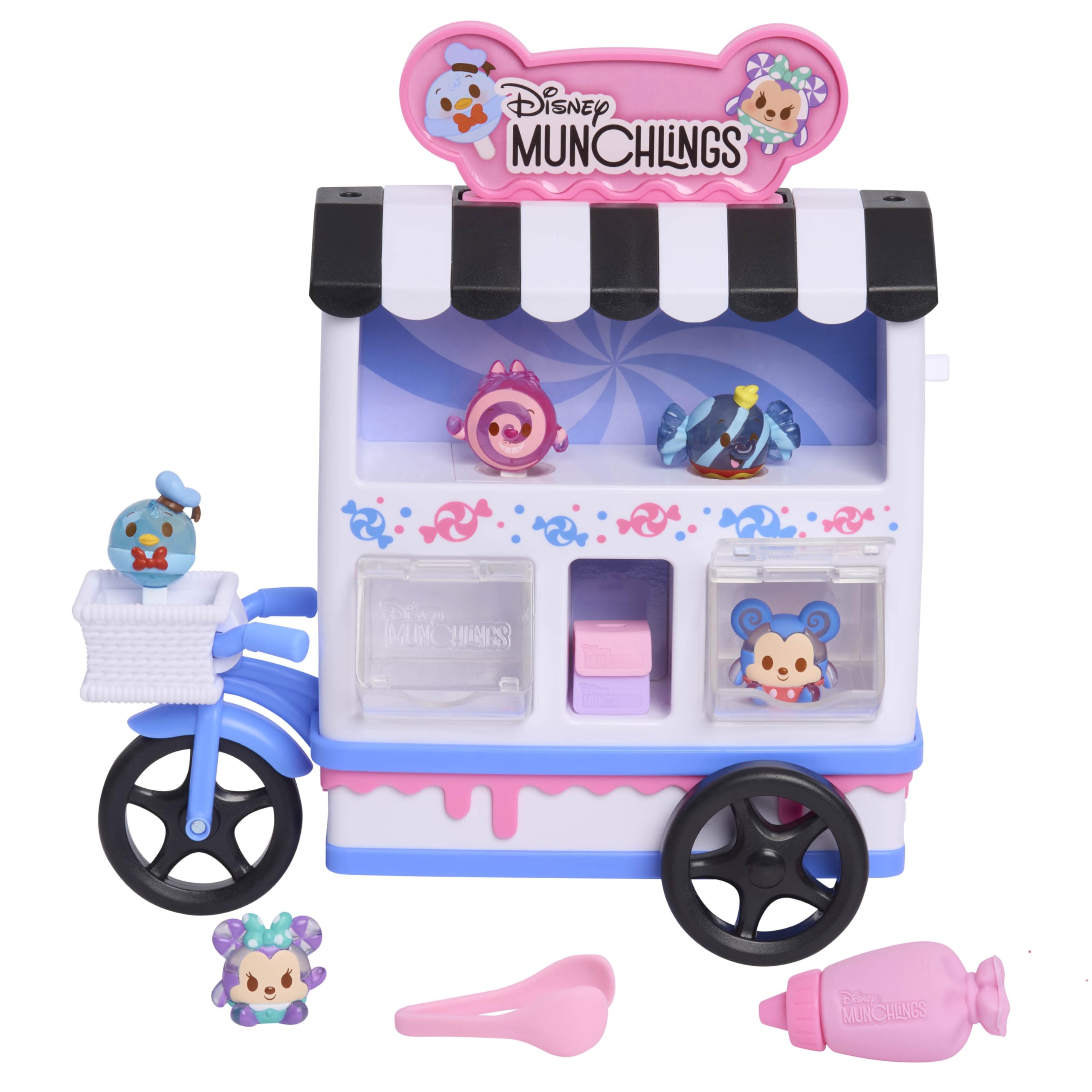 Foto 4 | Carrito De Caramelos Toy Just Play Disney Munchlings Con 13 Figuras Para Más De 3 - Venta Internacional.