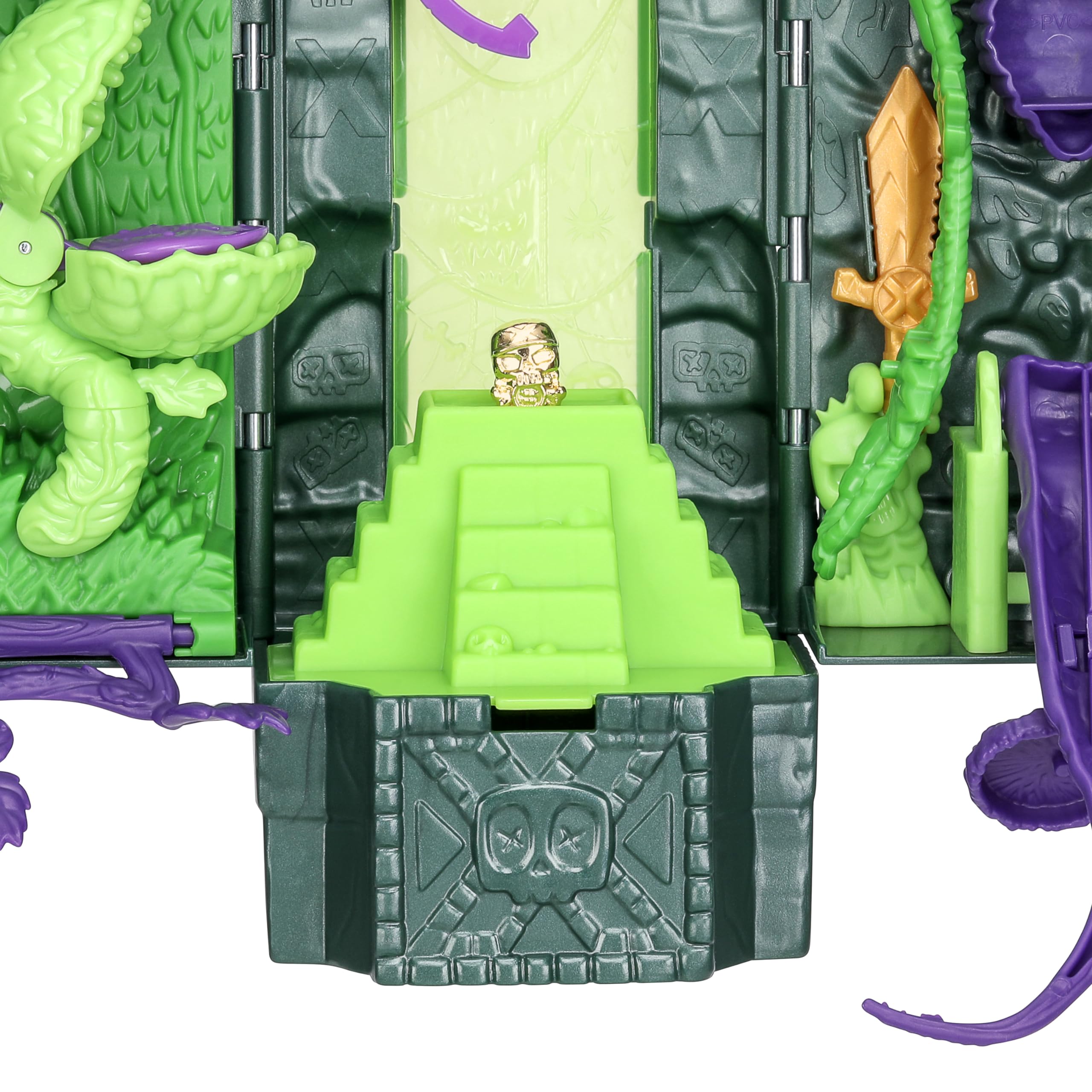 Foto 7 pulgar | Set De Juego Treasure X Lost Lands Skull Island Swamp Tower - Venta Internacional.