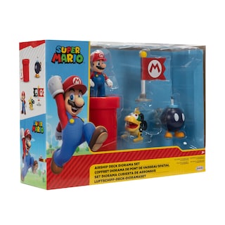 Foto 5 | Action Figures Playset Super Mario 2.5 Bowser's Airship Deck - Venta Internacional.