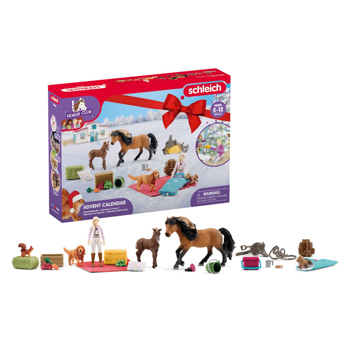Calendario De Adviento Schleich Horse Club 2023 Con 24 Juguetes Para Mayores De 5 Años - Venta Internacional.