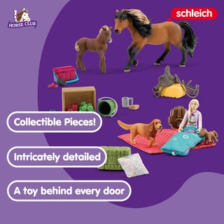 Foto 2 | Calendario De Adviento Schleich Horse Club 2023 Con 24 Juguetes Para Mayores De 5 Años - Venta Internacional.