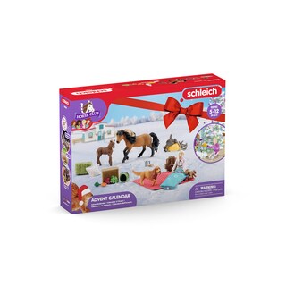 Foto 5 | Calendario De Adviento Schleich Horse Club 2023 Con 24 Juguetes Para Mayores De 5 Años - Venta Internacional.