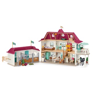 Foto 6 | Set De Juego Schleich Horse Club Lakeside Country House Con Establo - Venta Internacional.