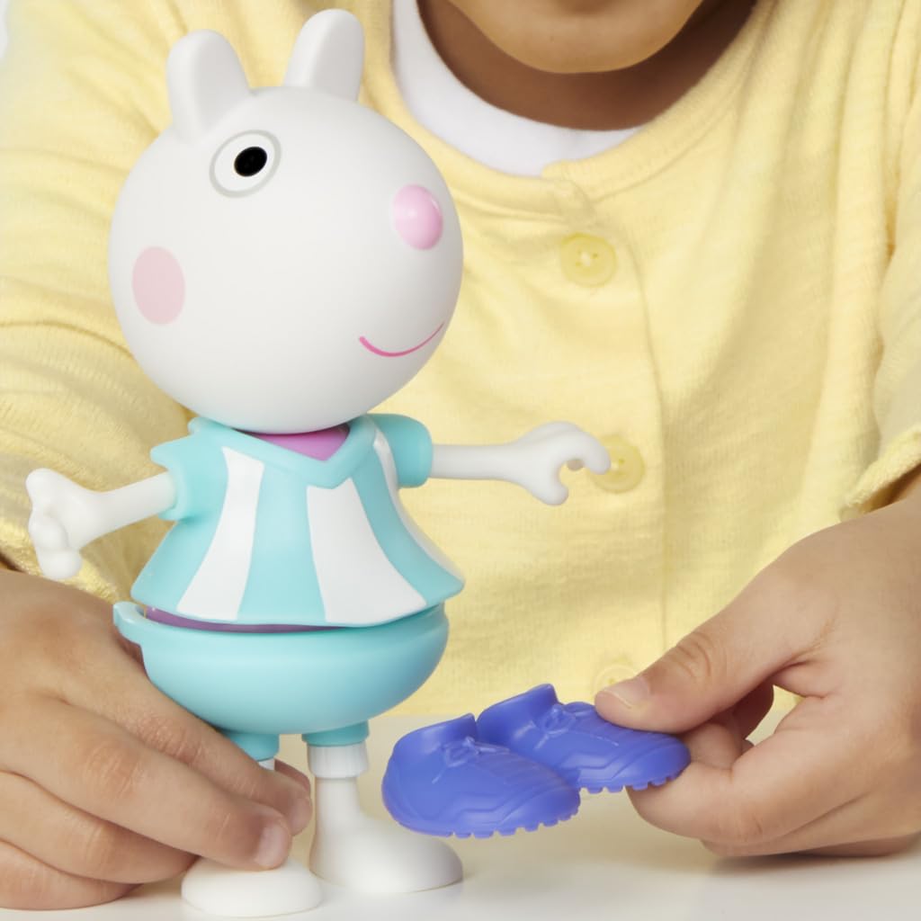Foto 3 pulgar | Figura Peppa Pig Suzy Sheep-up Con 6 Accesorios De Moda De 15 Cm - Venta Internacional.