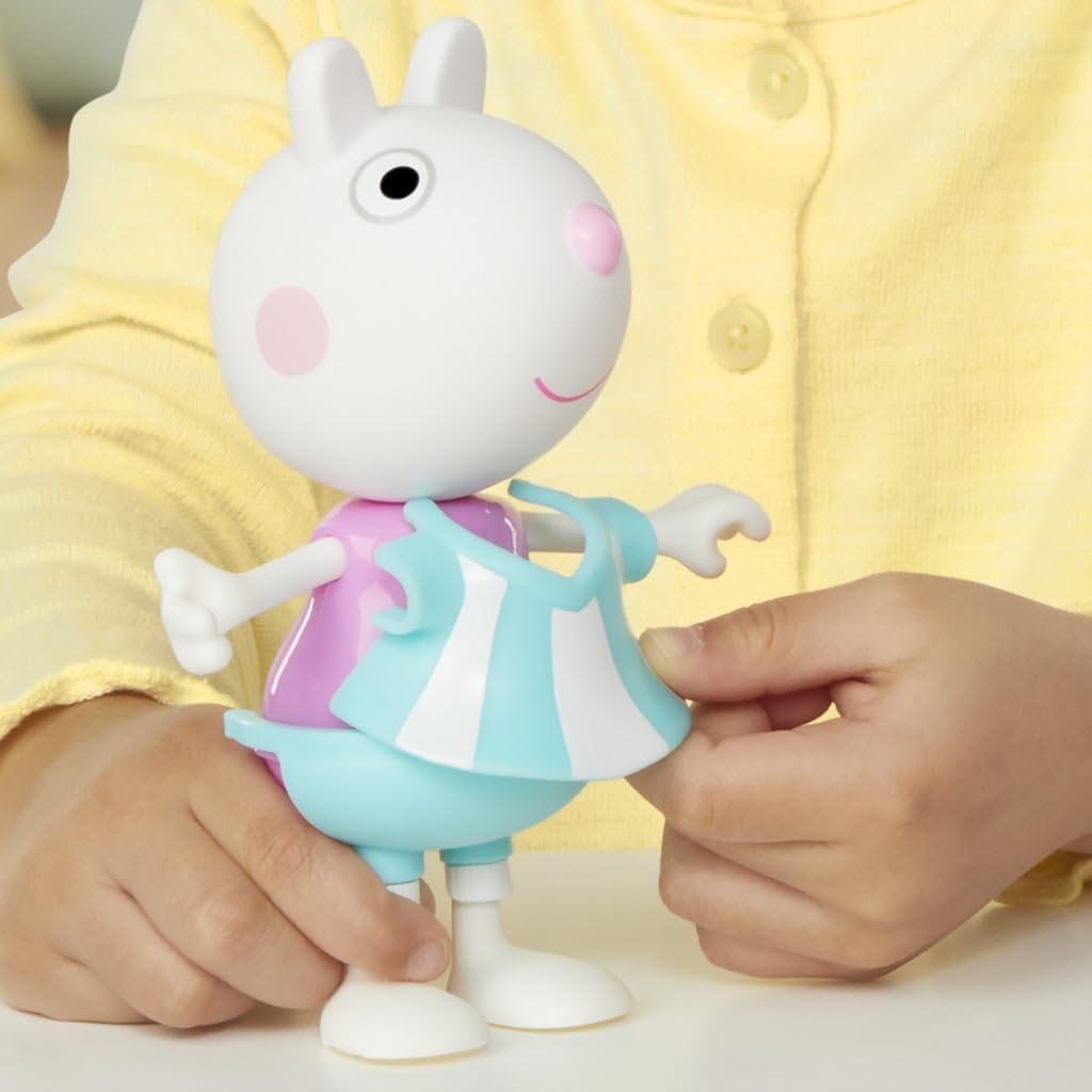 Foto 4 pulgar | Figura Peppa Pig Suzy Sheep-up Con 6 Accesorios De Moda De 15 Cm - Venta Internacional.