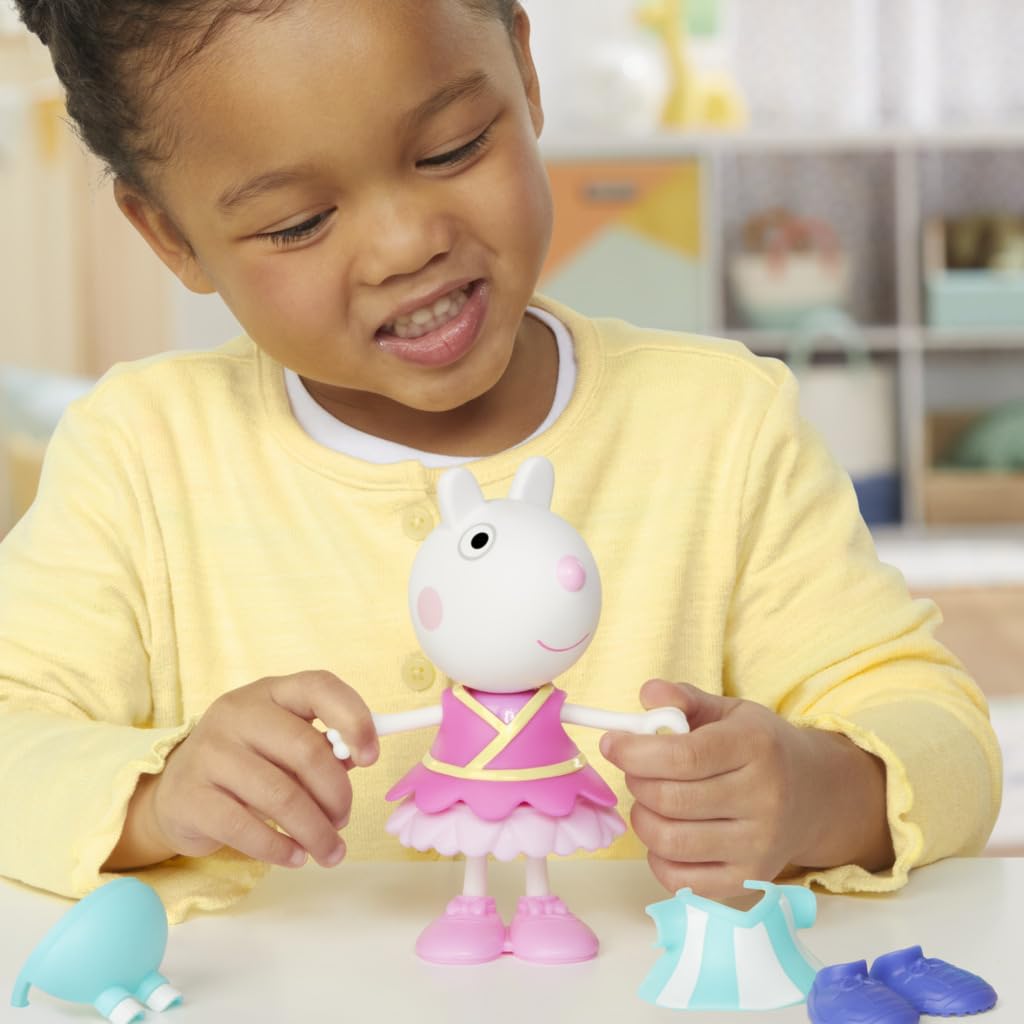 Foto 6 pulgar | Figura Peppa Pig Suzy Sheep-up Con 6 Accesorios De Moda De 15 Cm - Venta Internacional.