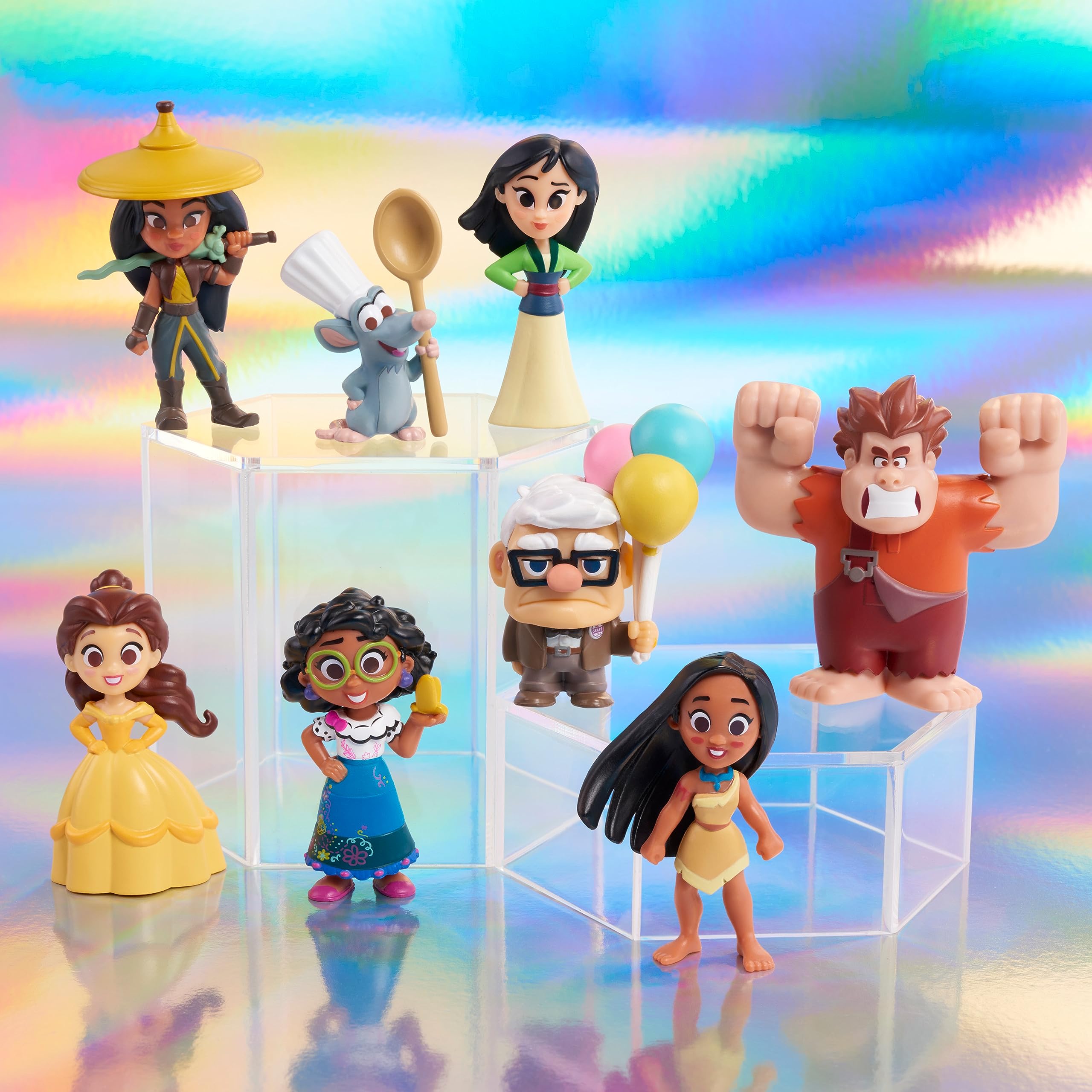 Foto 4 pulgar | Pack De Figuras Just Play Disney 100 Years Of Defying Odds - Venta Internacional.