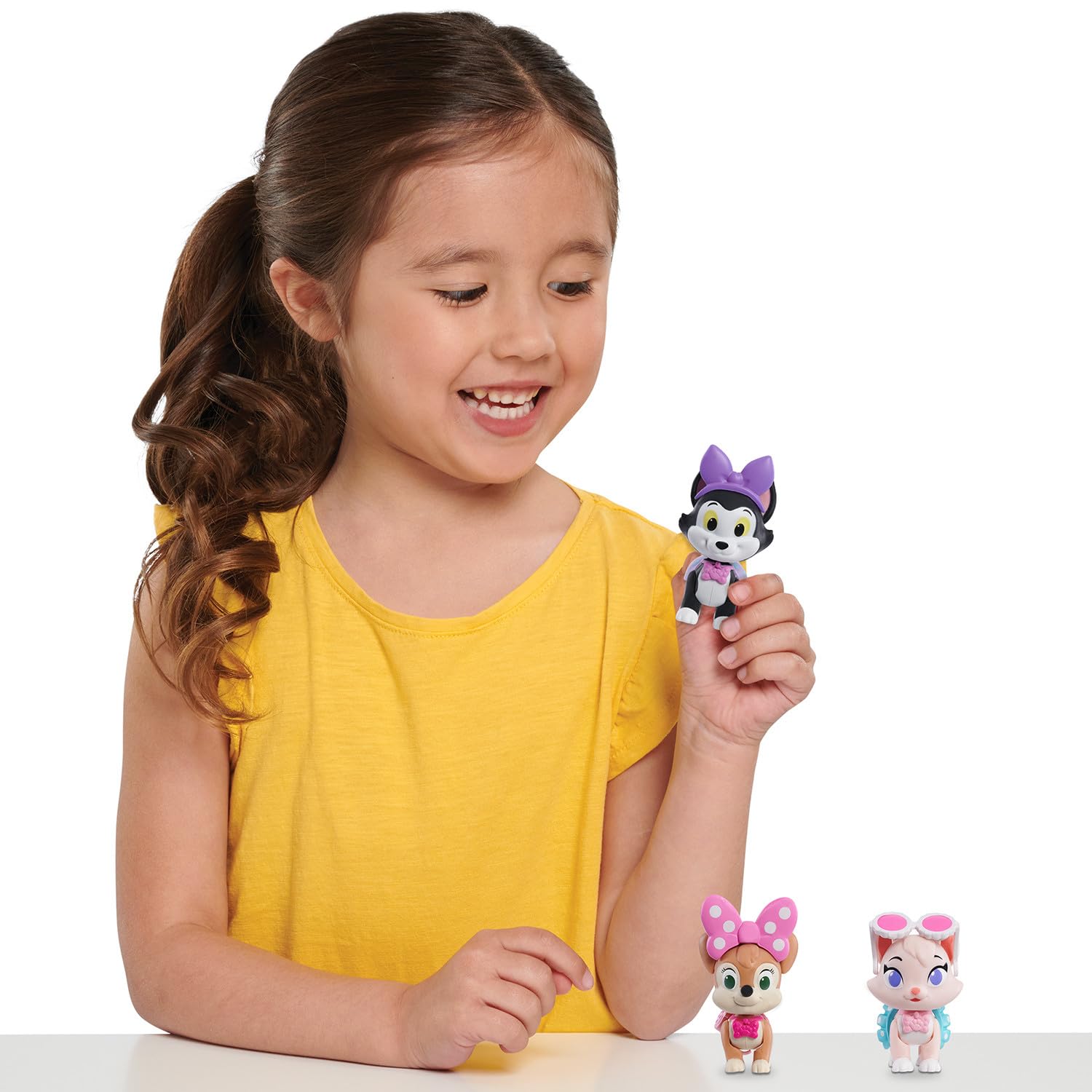 Foto 3 pulgar | Toy Figures Disney Junior Minnie Mouse Con Lunares Para Mascotas, Paquete De 3 - Venta Internacional.