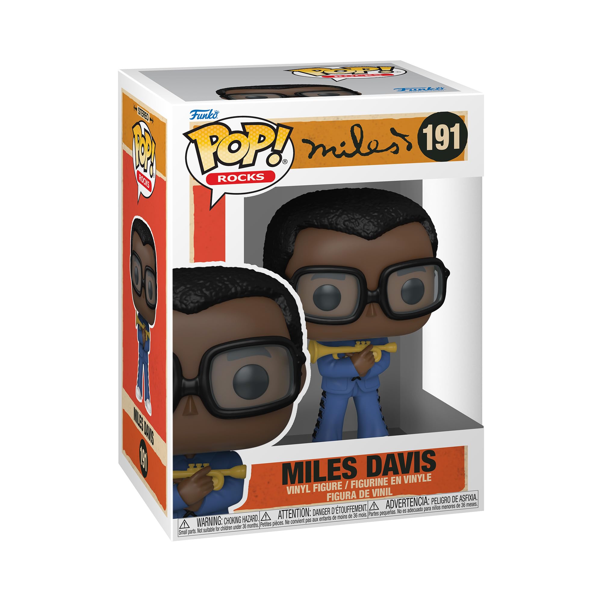 Foto 1 | Figura Funko Pop Icons Miles Davis - Venta Internacional.