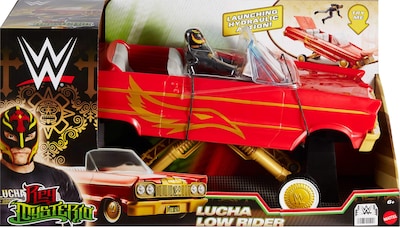 Foto 6 | Set De Figuras De Acción Y Vehículos De Juguete Mattel Wwe Rey Mysterio - Venta Internacional.