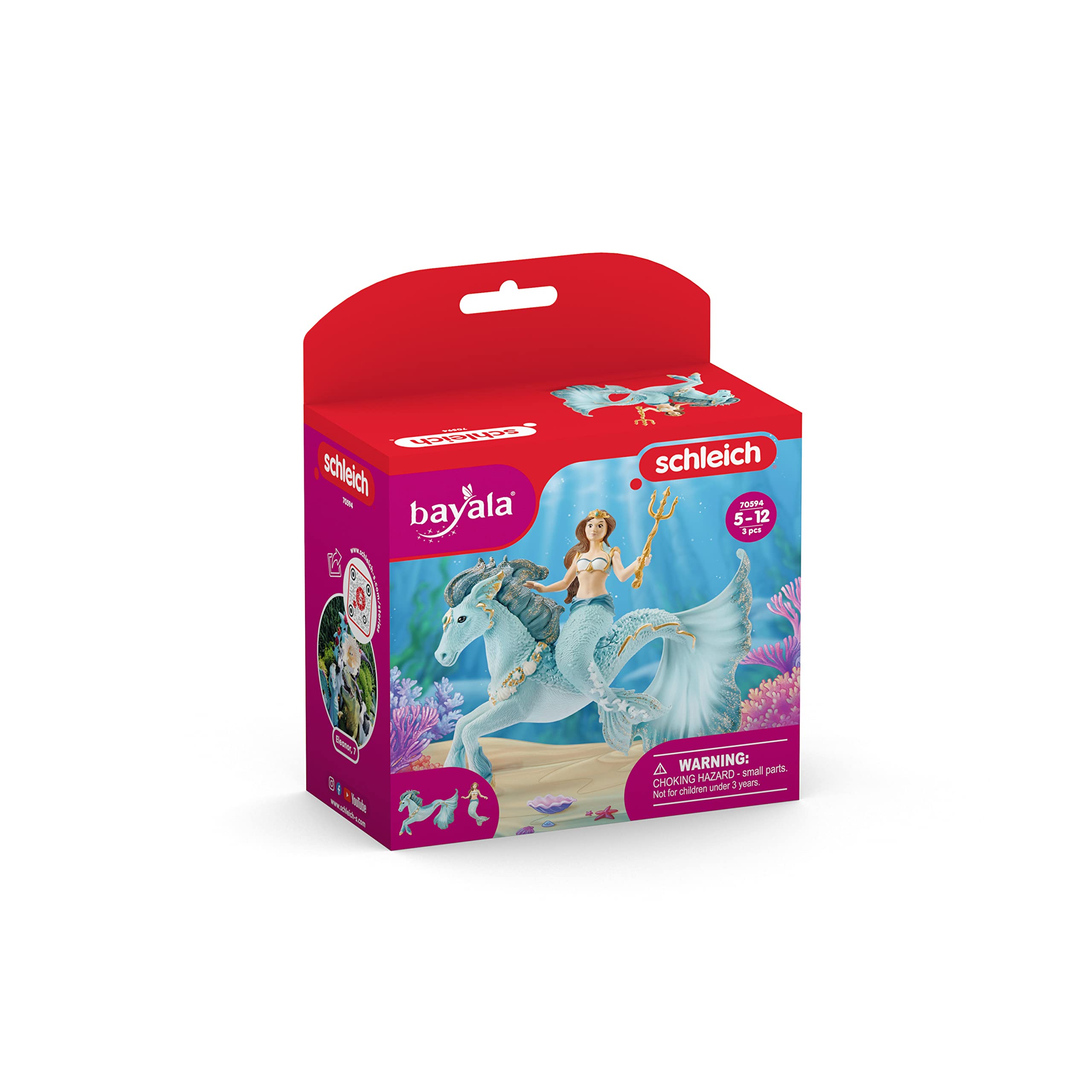 Foto 8 pulgar | Toy Schleich Bayala Mermaid Eyela Con Unicornio Submarino 5+ - Venta Internacional.