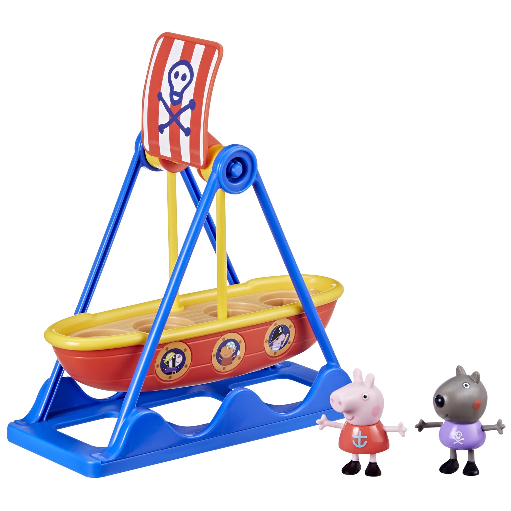 Set De Juego Peppa Pig Peppa's Pirate Ride Con Swinging Ship Durante Más De 3 Años - Venta Internacional.